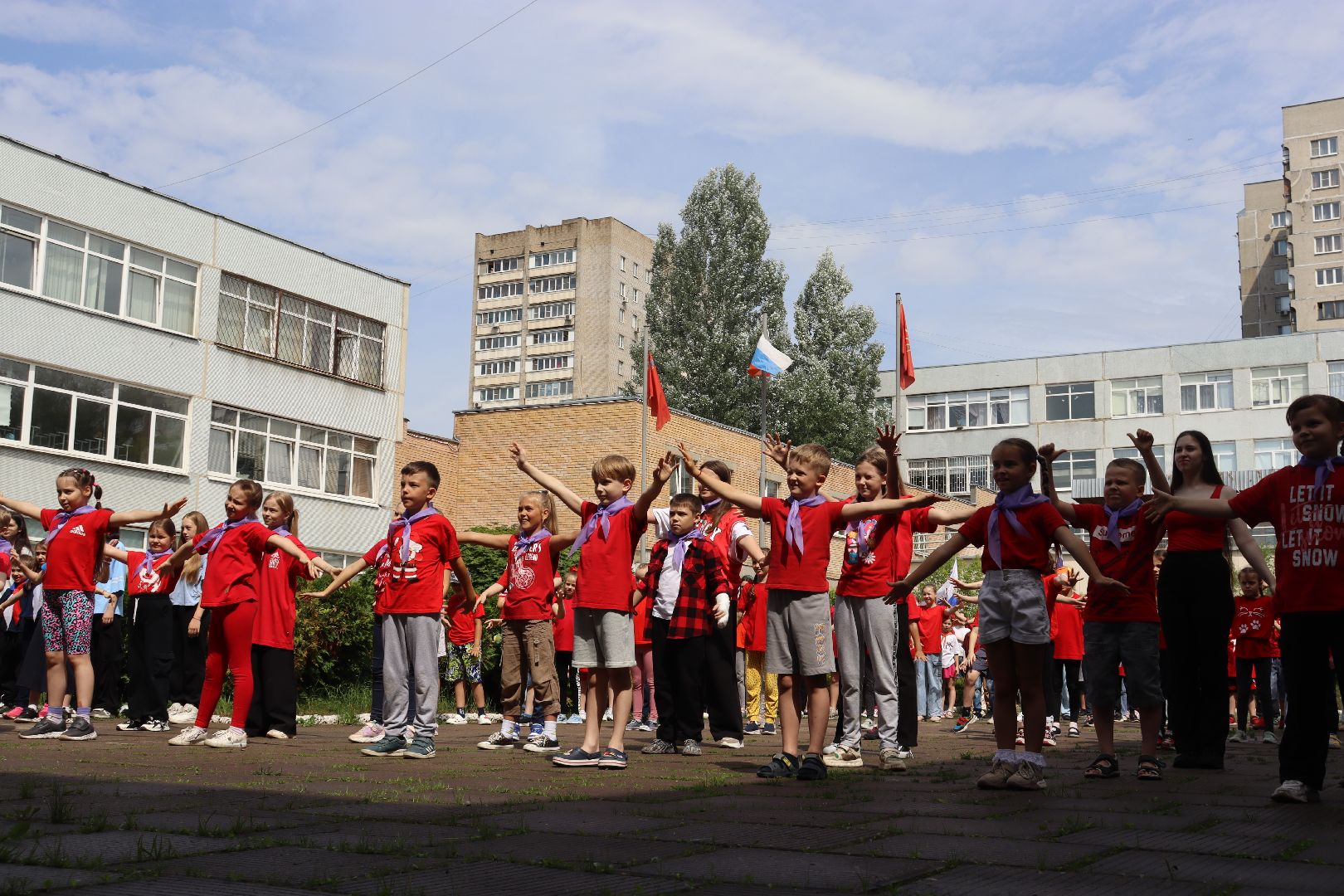 гимназия 5, дзержинский, летний лагерь Солнышко,