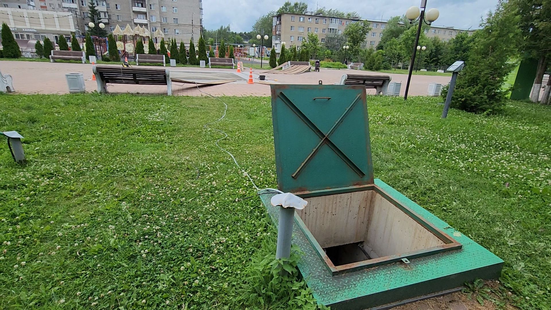 Одинцово, часцы, фонтан, благоустройство, выездная администрация,