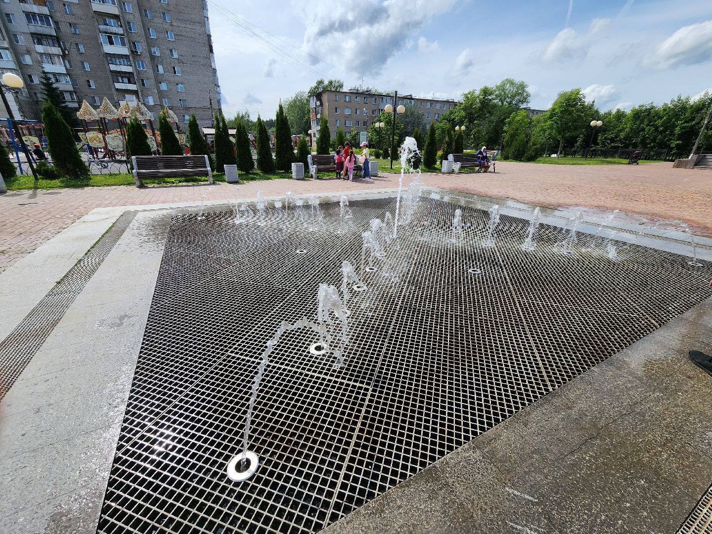 Одинцово, часцы, фонтан, благоустройство, выездная администрация,