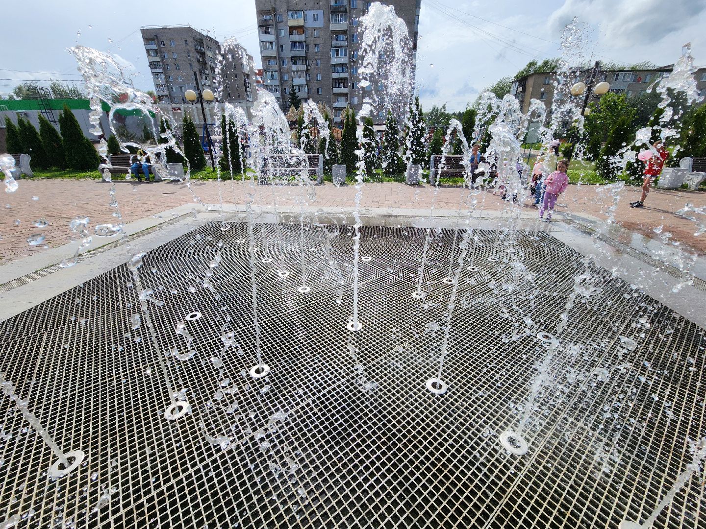 Одинцово, часцы, фонтан, благоустройство, выездная администрация,