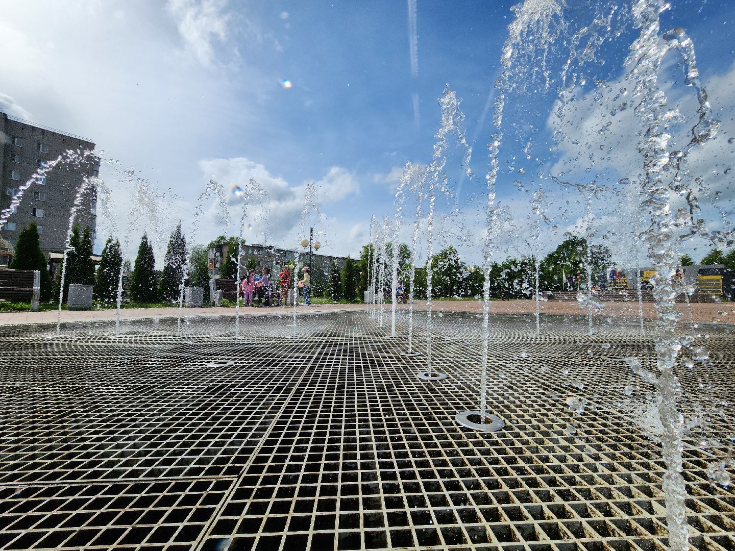 Одинцово, часцы, фонтан, благоустройство, выездная администрация,