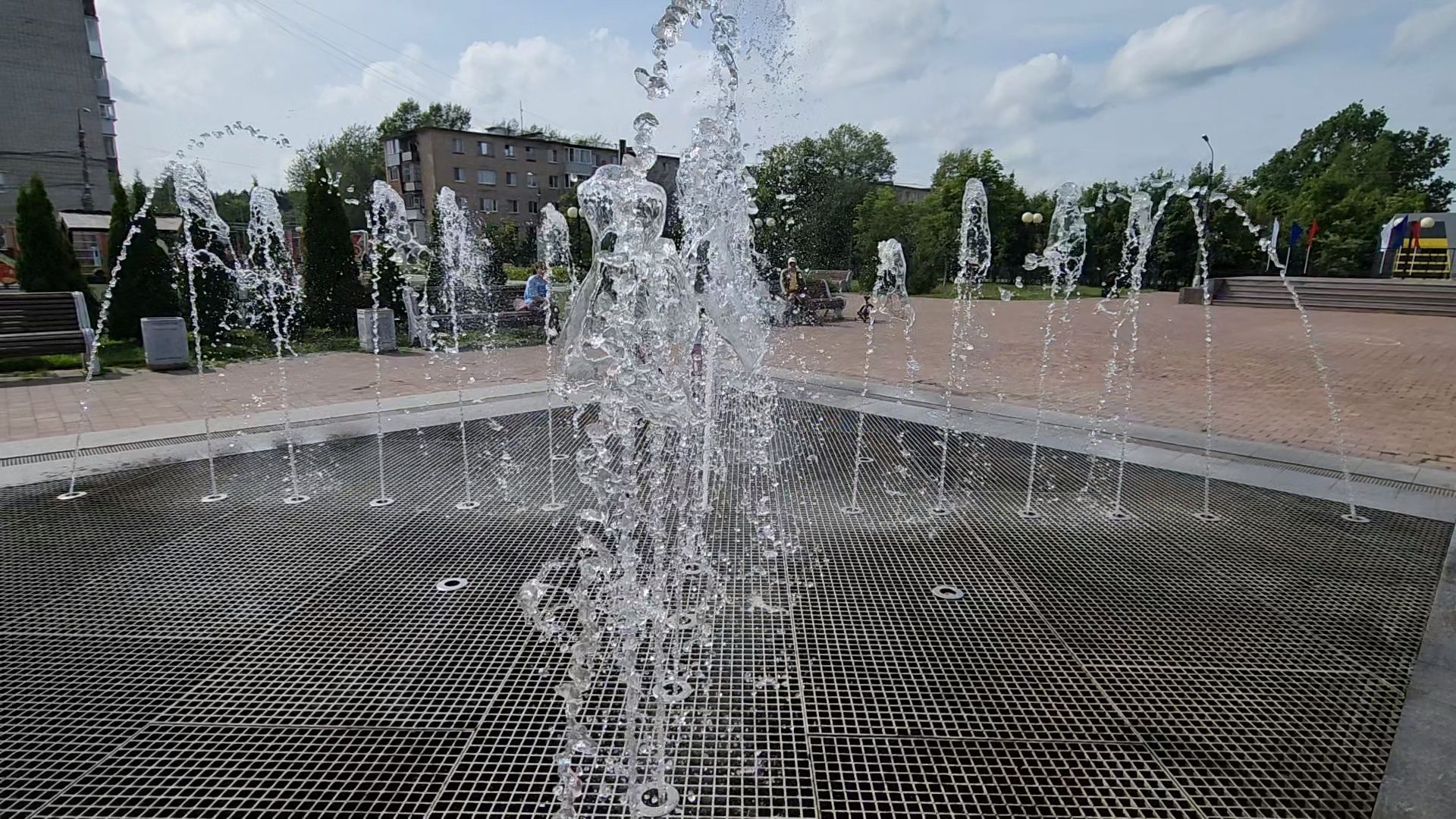 Одинцово, часцы, фонтан, благоустройство, выездная администрация,