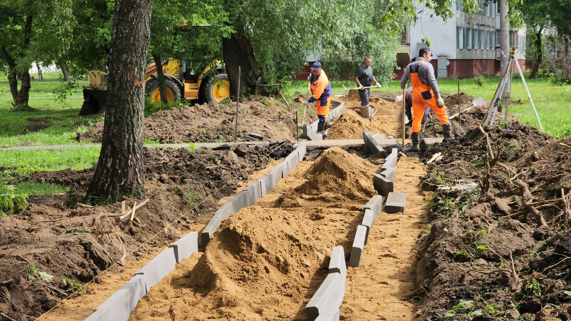 долгопрудный, благоуйстройство, народные тропы, асфальт,