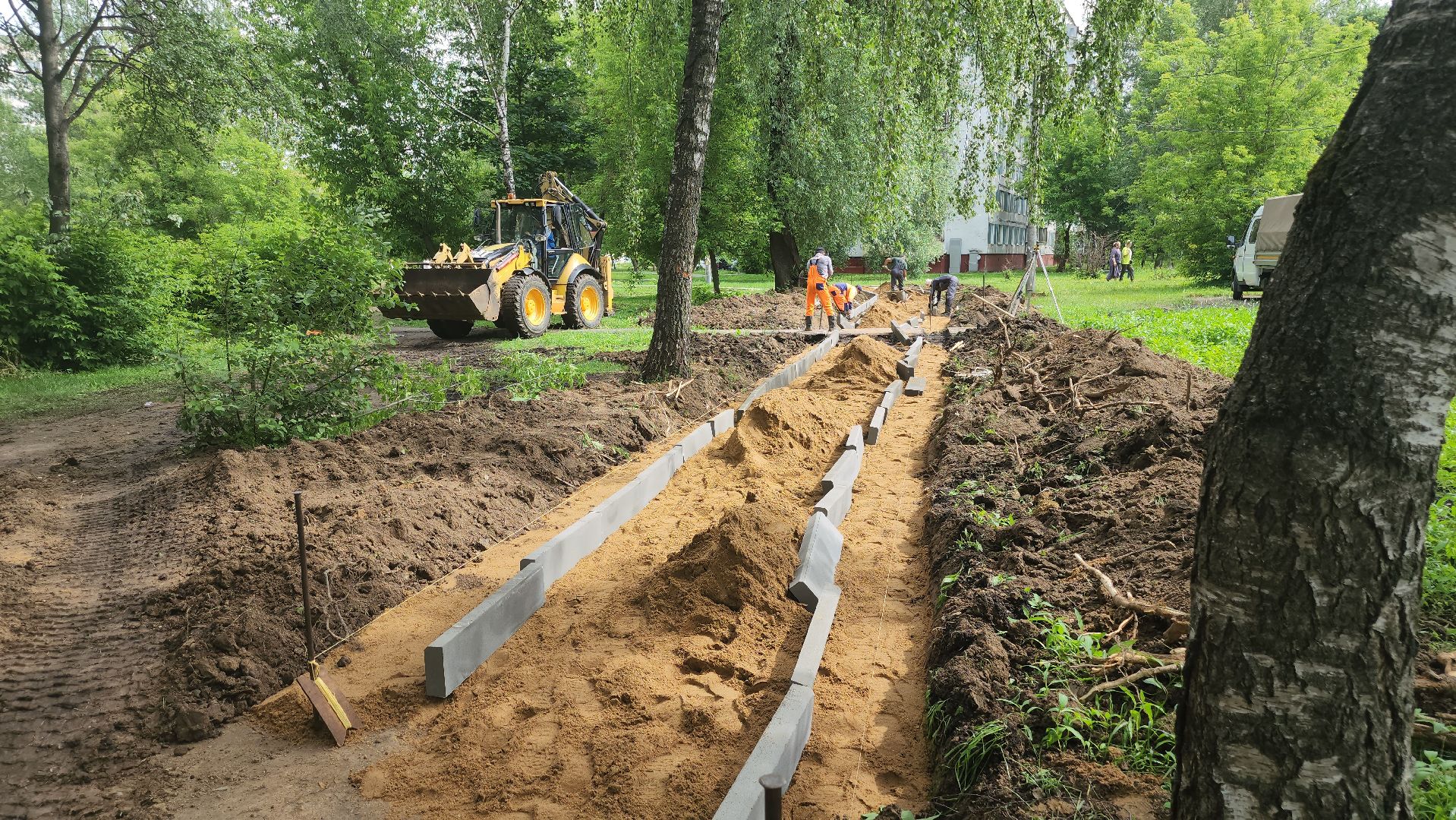 долгопрудный, благоуйстройство, народные тропы, асфальт,