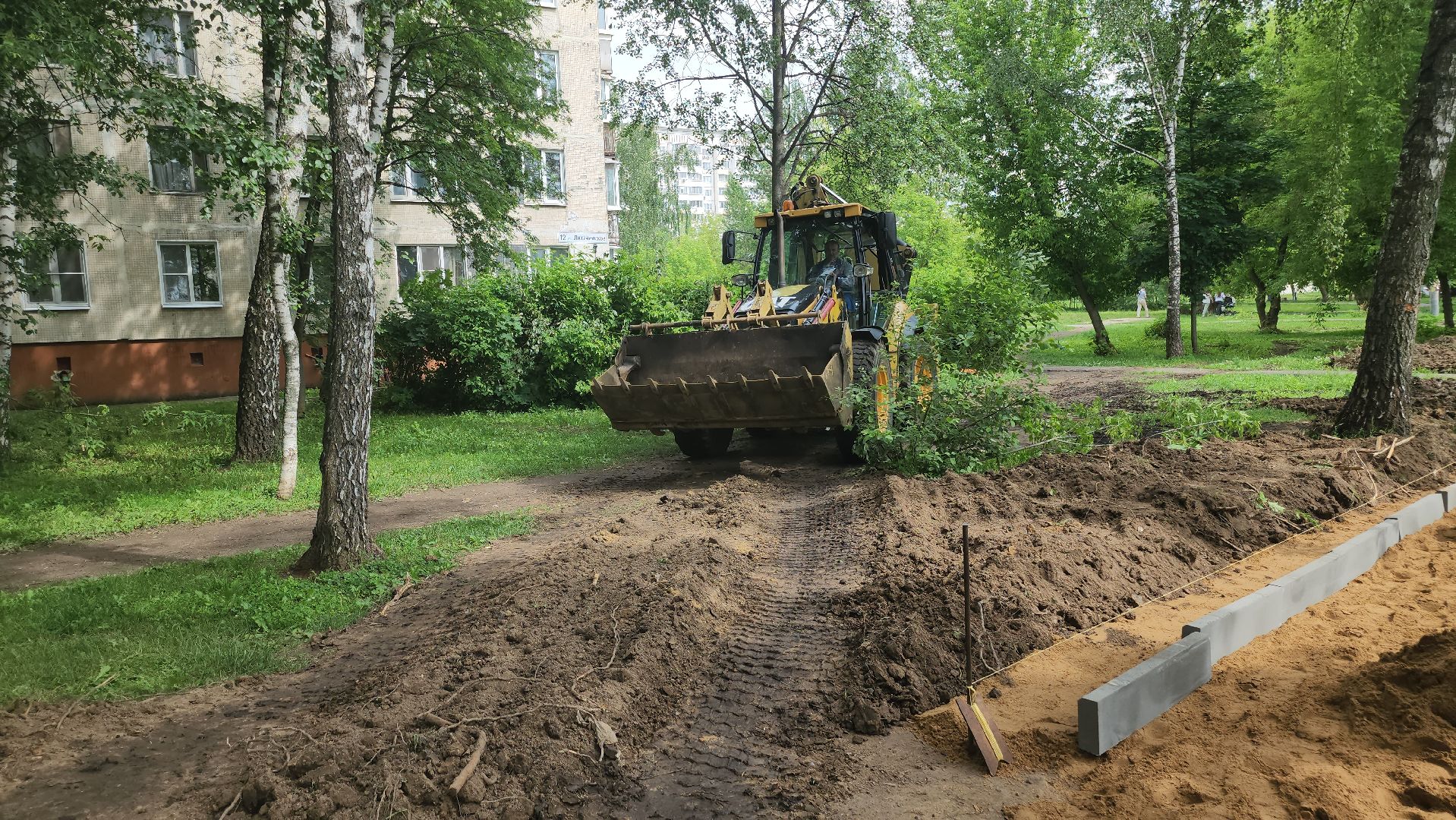 долгопрудный, благоуйстройство, народные тропы, асфальт,