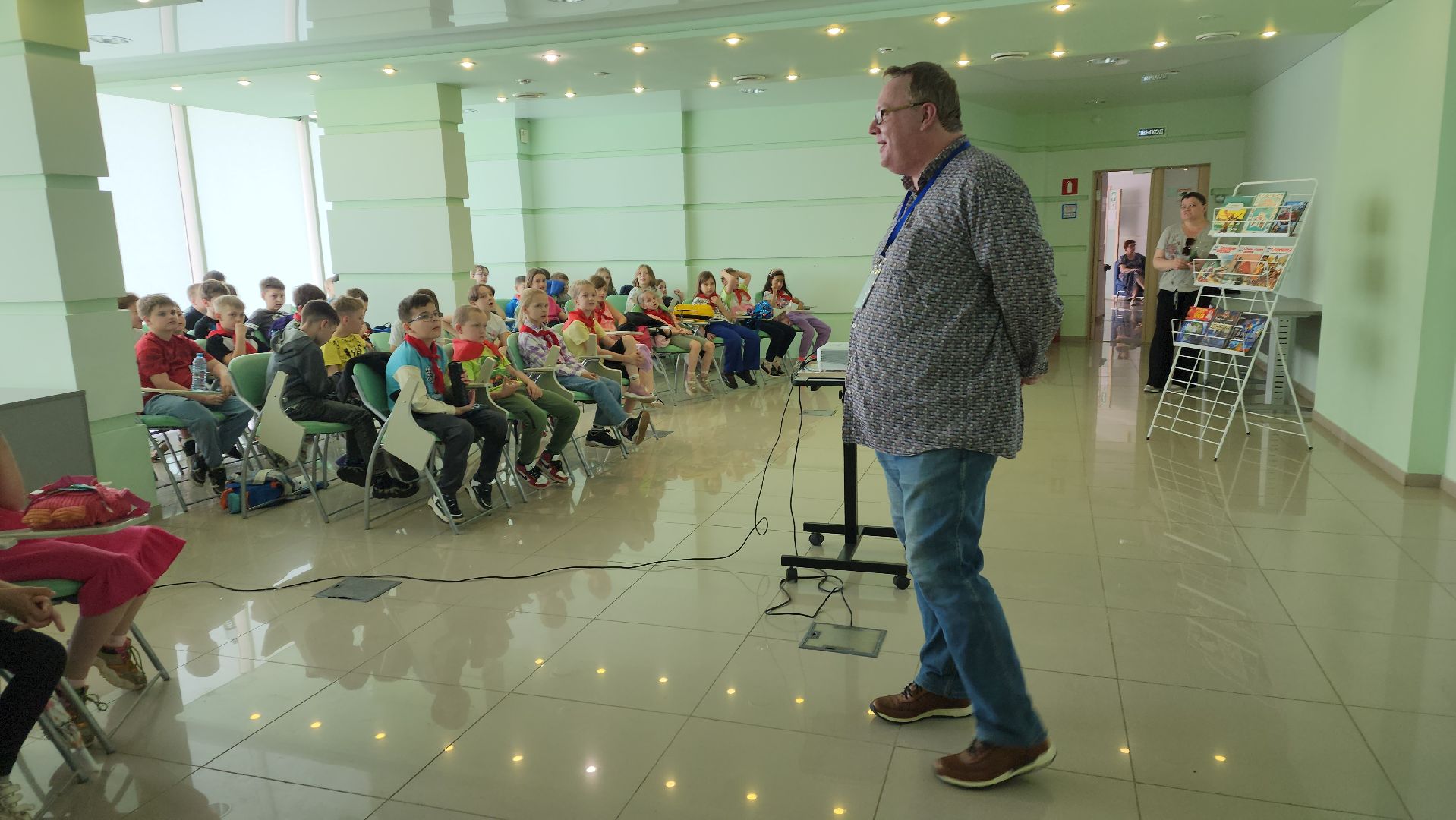 пушкино, дети, библиотека, день россии, история, государственный грант,