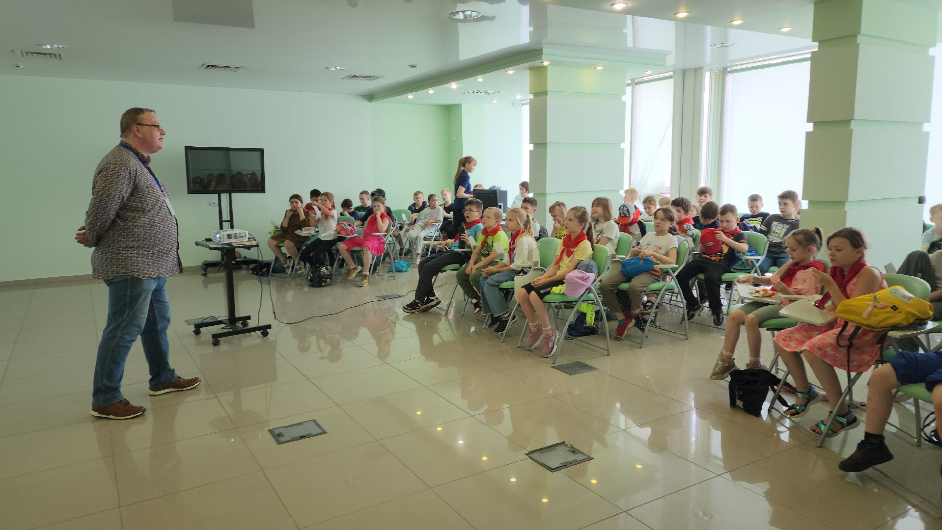 пушкино, дети, библиотека, день россии, история, государственный грант,