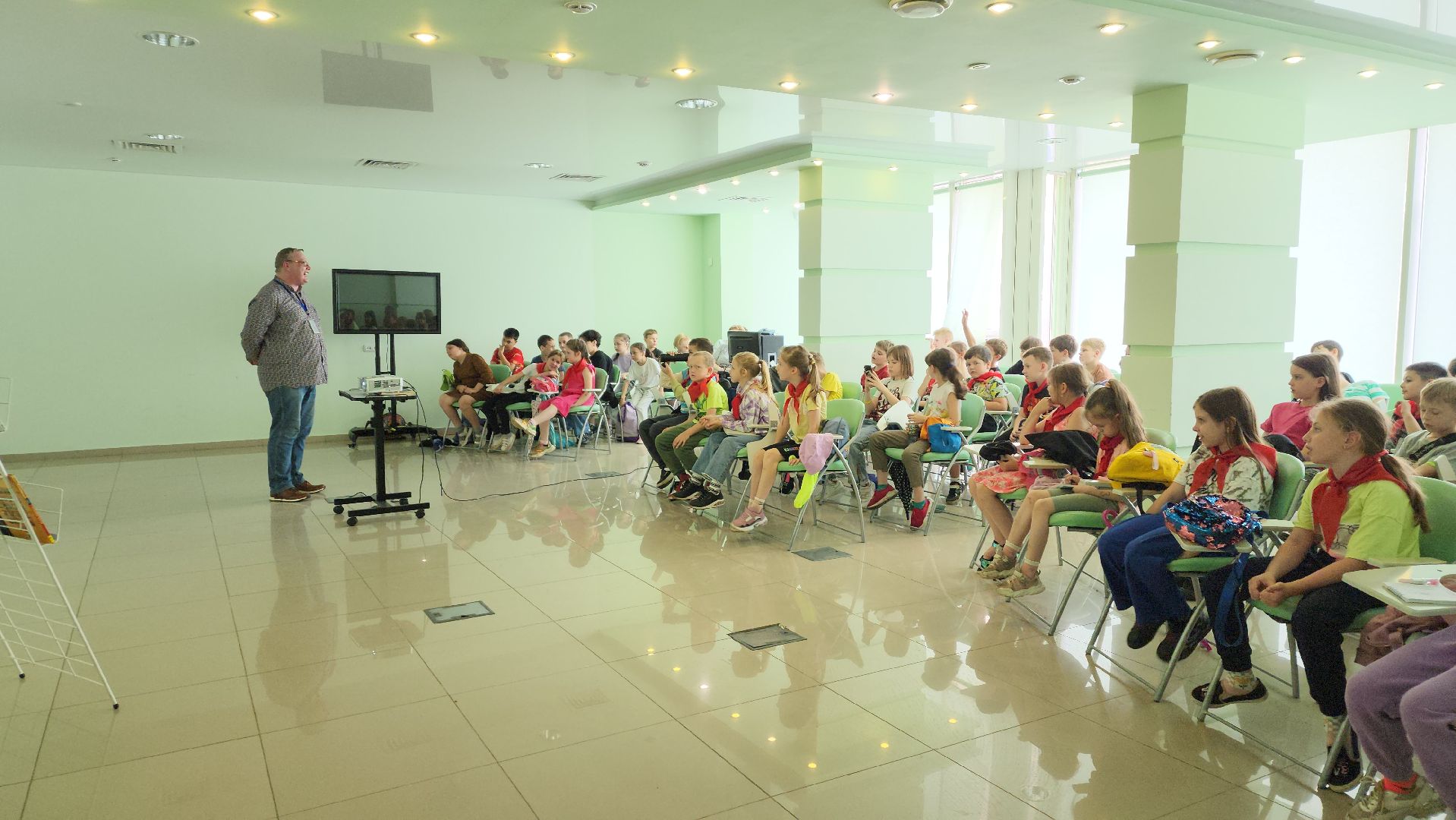 пушкино, дети, библиотека, день россии, история, государственный грант,