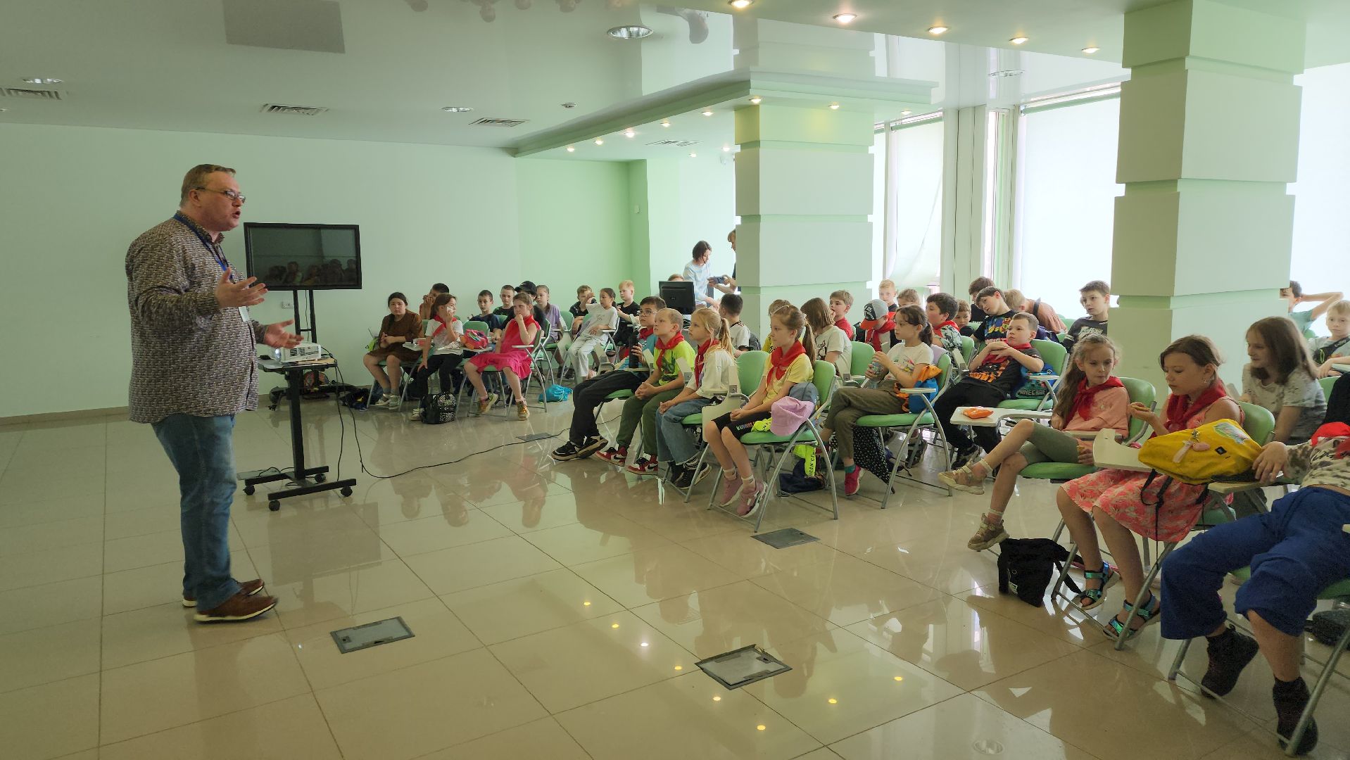 пушкино, дети, библиотека, день россии, история, государственный грант,