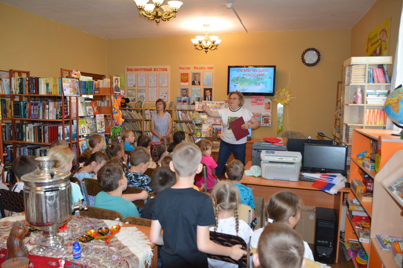 день россии, шатура, петровское, культурная шатура, библиотека, дом культуры,