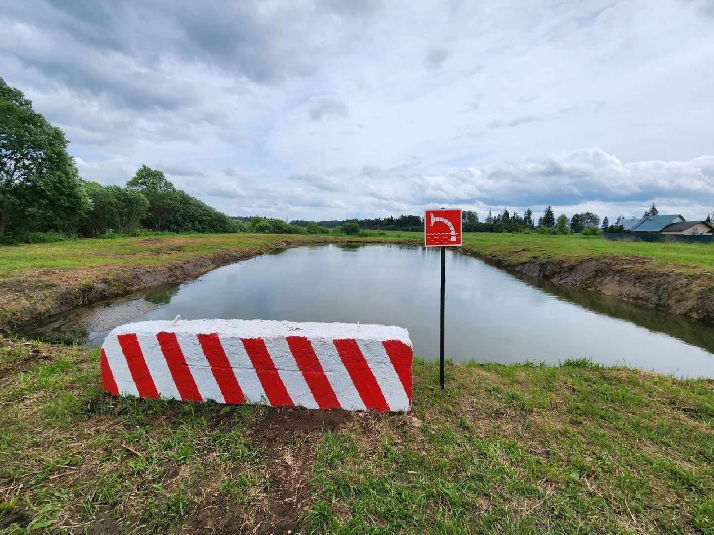 можайск, можайский городской округ, подмосковье, пруд, пожарный водоем, ремонт пожарного пруда, безопасность,
