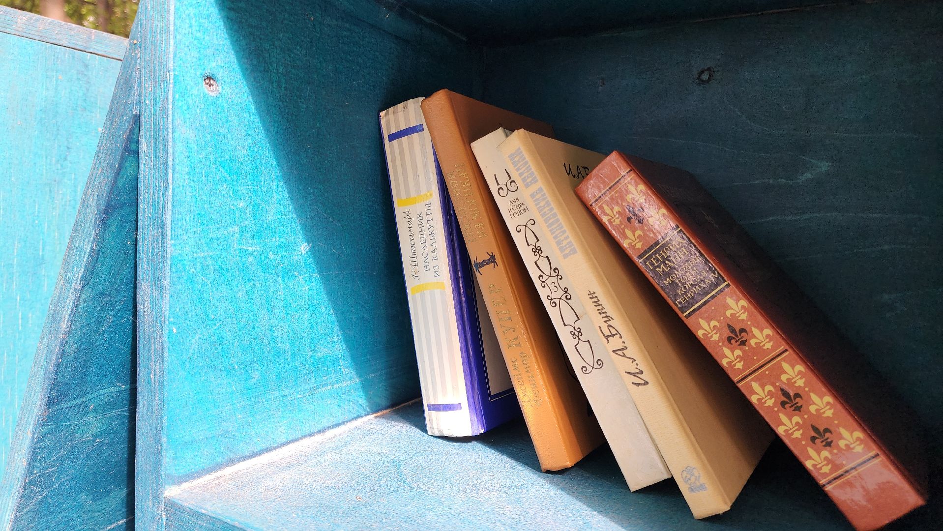 Подольск, Парк Талалихина, буккроссинг, книги, Чтение,