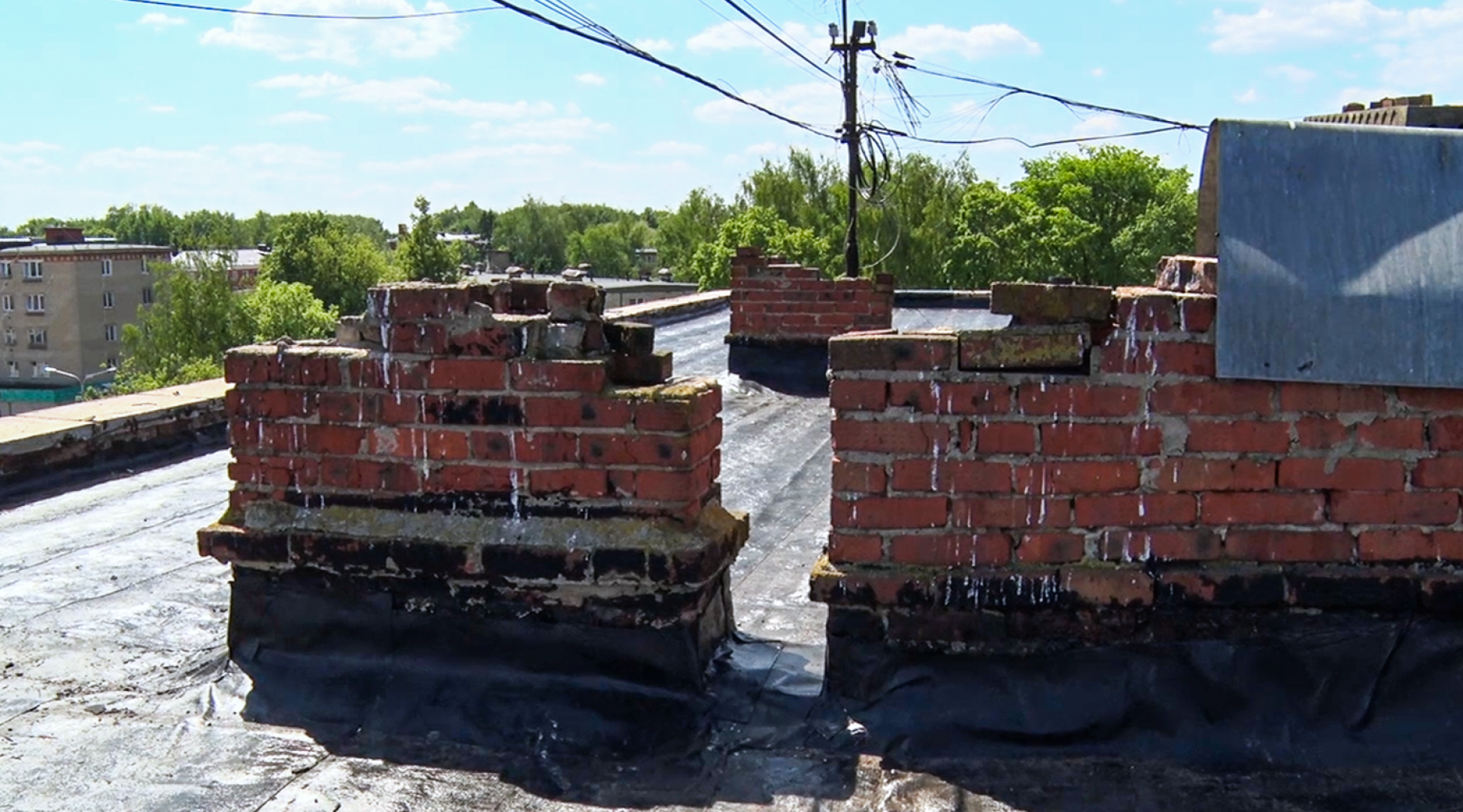 Клин, общество, ЖКХ, ремонт кровли,