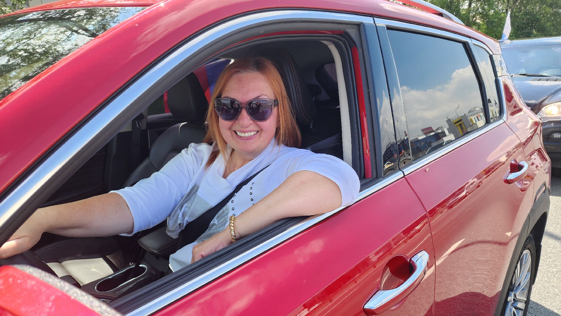 Реутов, наукоград, день россии, флаг, герб, гимн, автопробег, дань уважения,