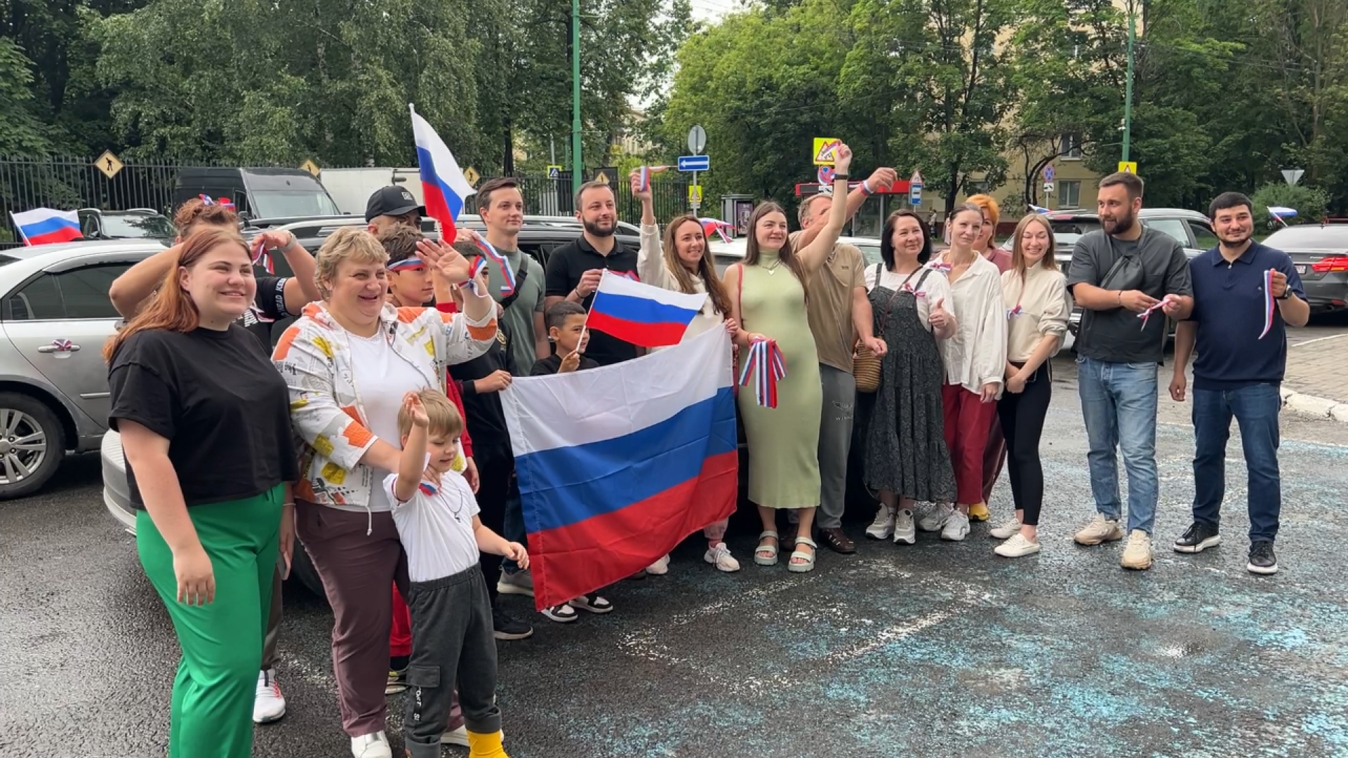 химки, день россии, единая россия, автопробег,