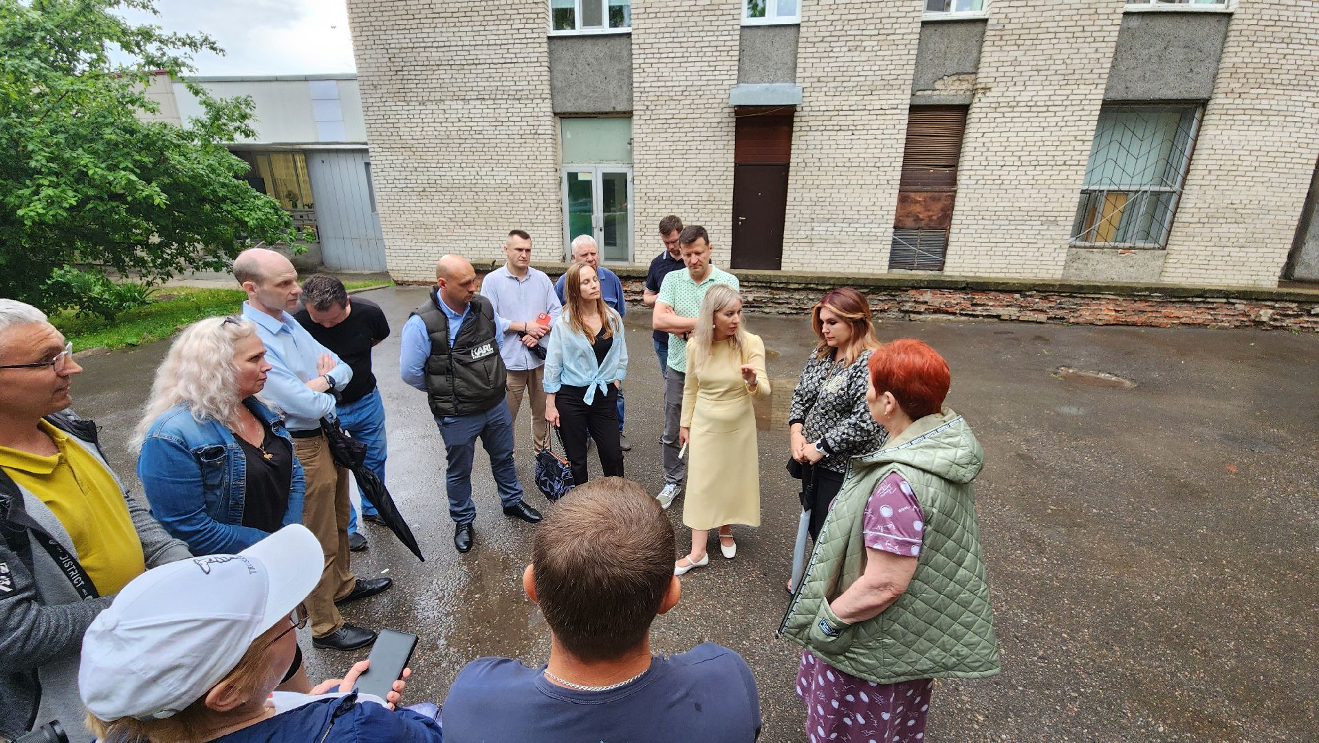 Протвино, обход, обход территории, встреча администрации с жителями, благоустойство,