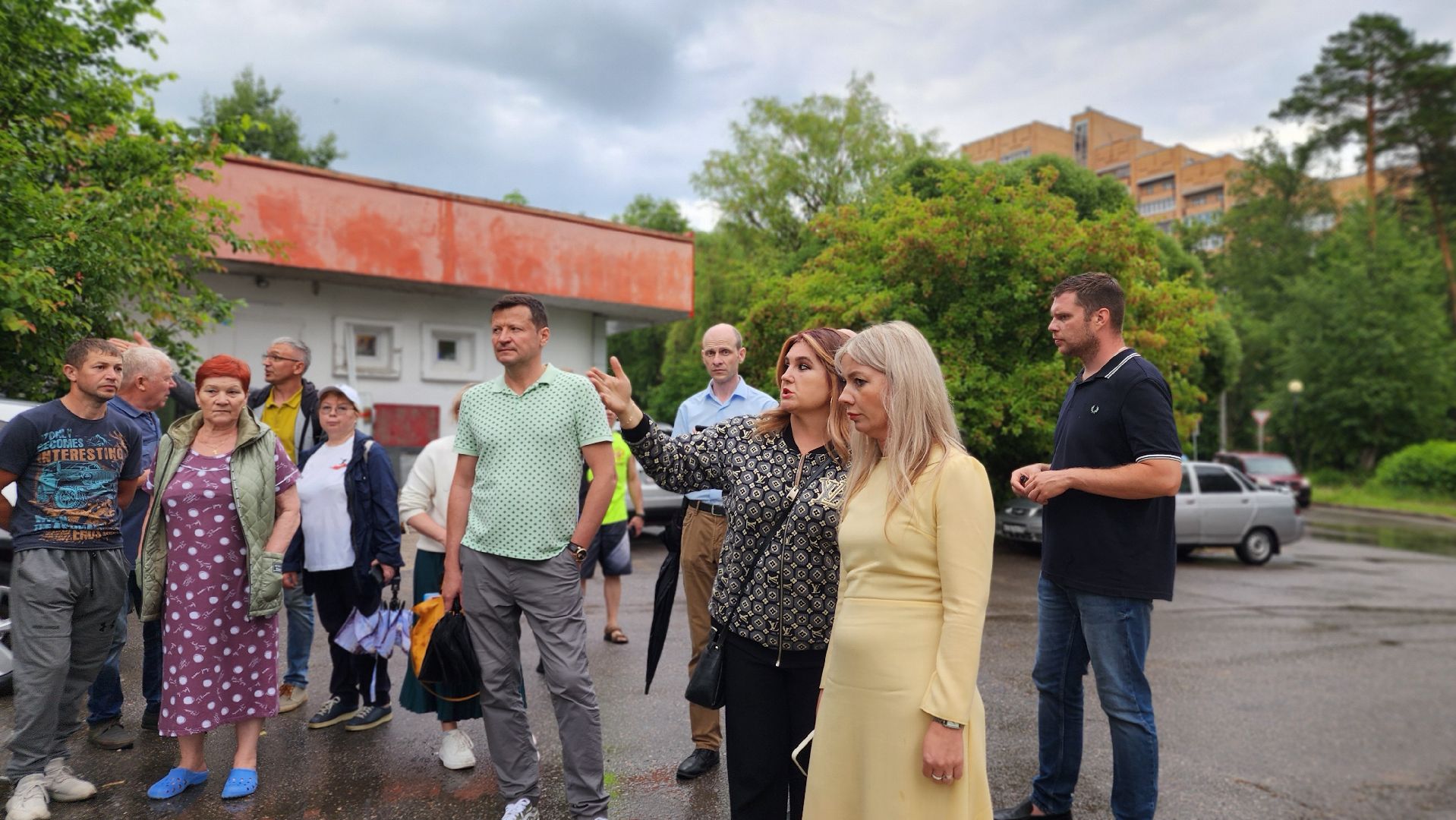 Протвино, обход, обход территории, встреча администрации с жителями, благоустойство,