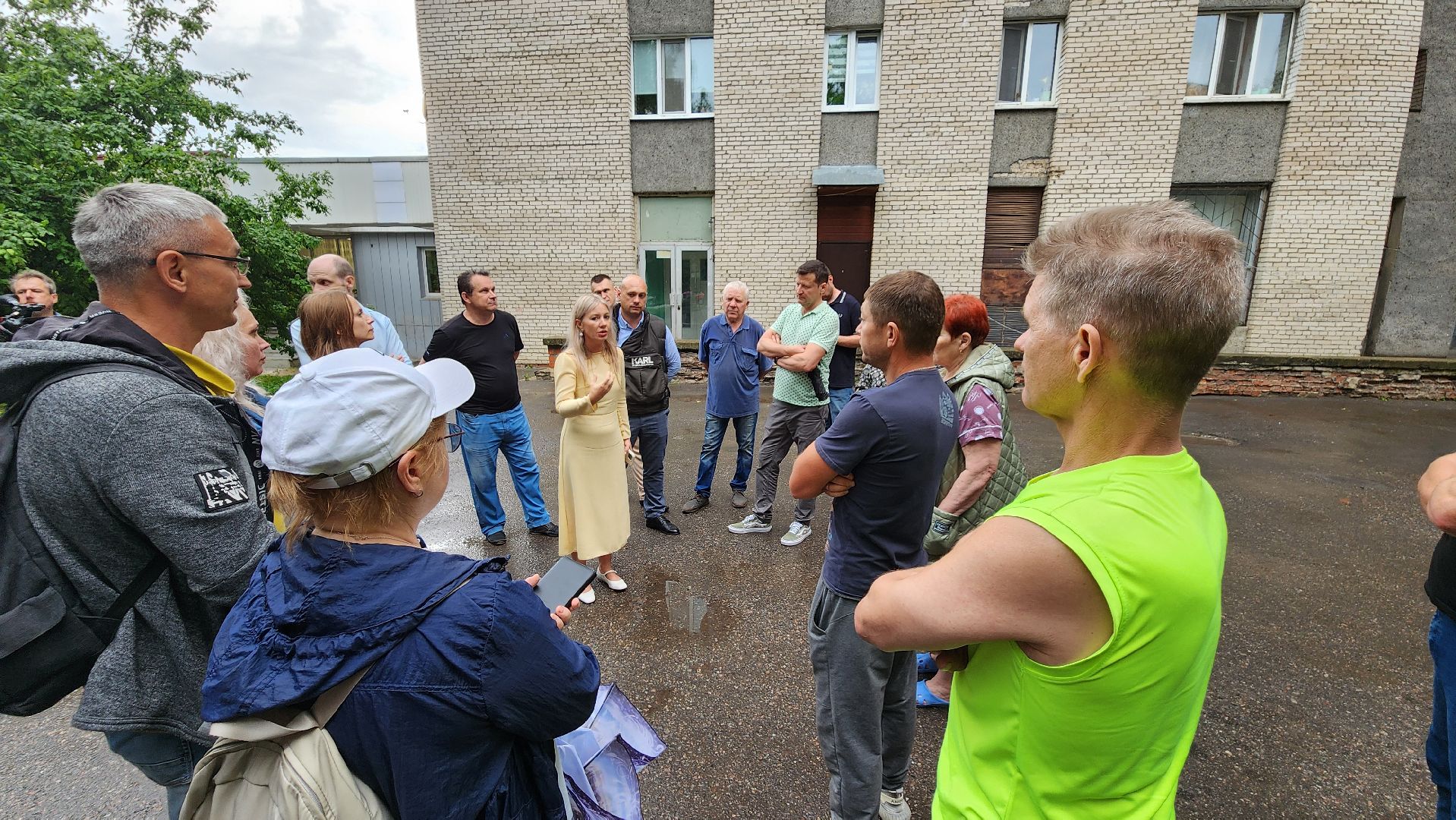 Протвино, обход, обход территории, встреча администрации с жителями, благоустойство,