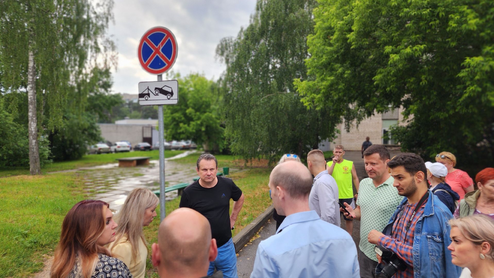 Протвино, обход, обход территории, встреча администрации с жителями, благоустойство,