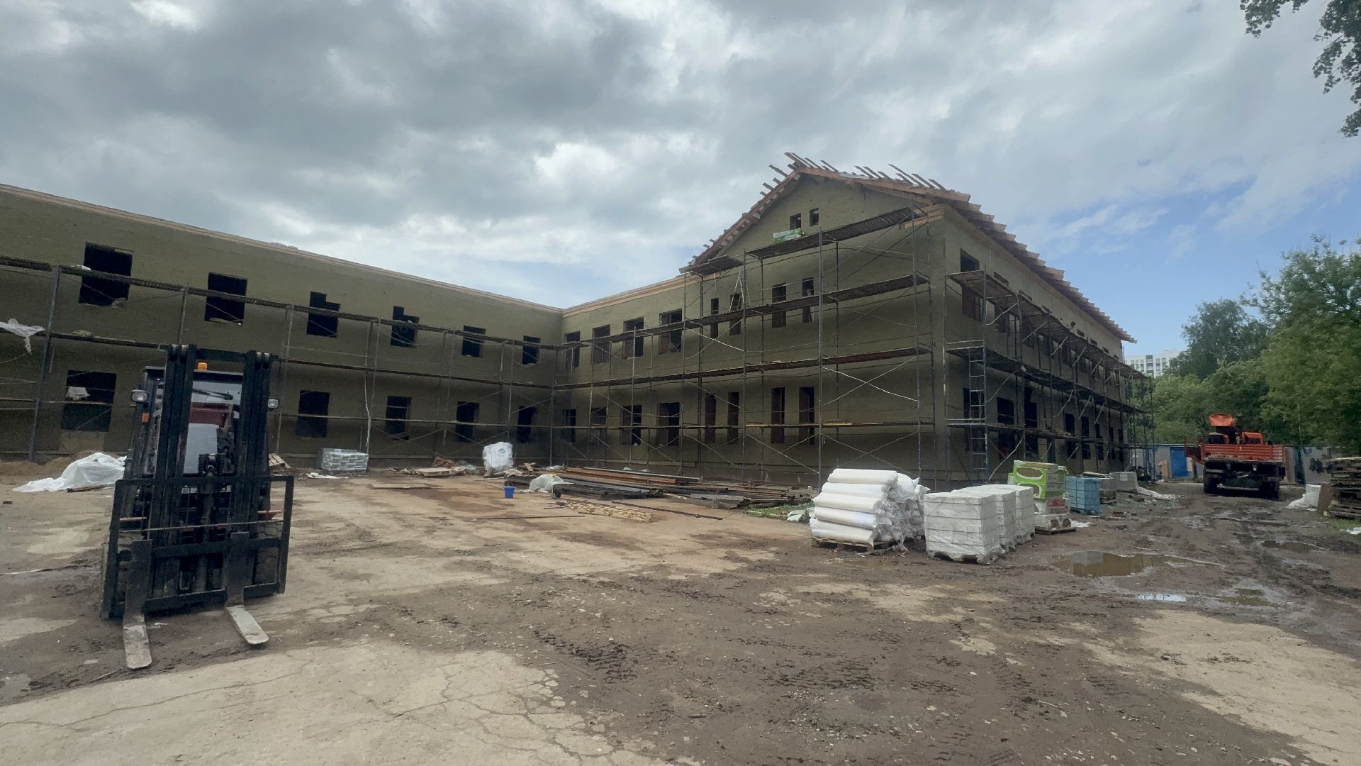 Солнечногорск, Ремонт школы, Капитальный ремонт, Ученики, Учителя,