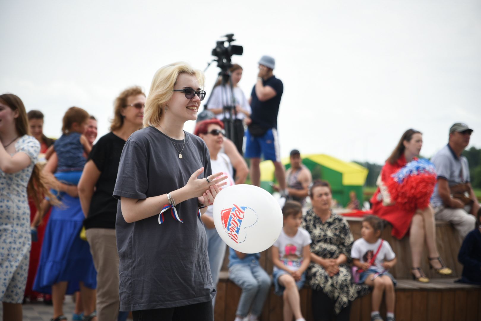 Бронницы, парк бронницкий луг, День России, БАМ, Вручение медалей, Праздник,