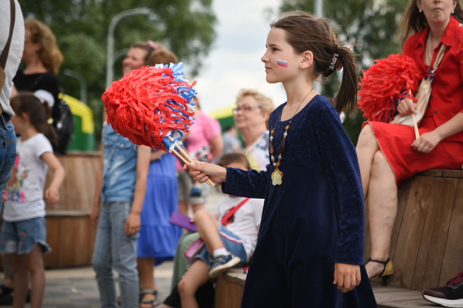 Бронницы, парк бронницкий луг, День России, БАМ, Вручение медалей, Праздник,