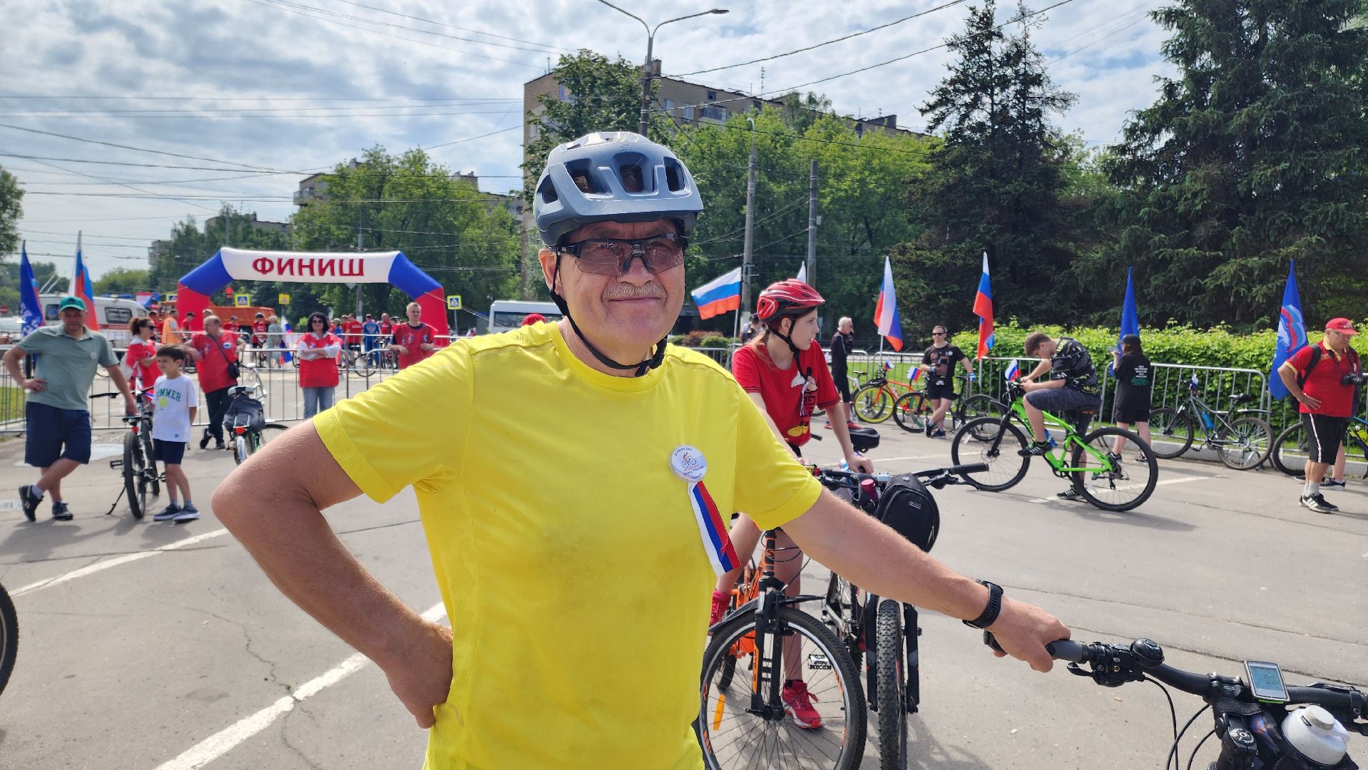 Родина,Подольск, День России, велопробег, праздник,
