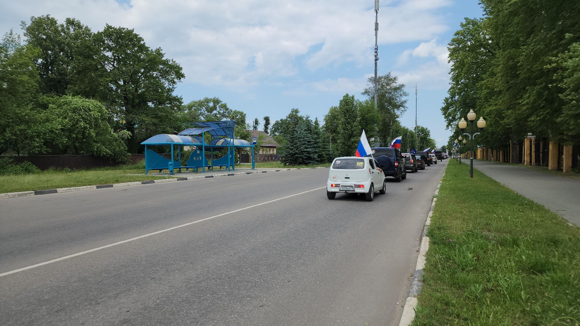 ступино, день россии, автопробег,