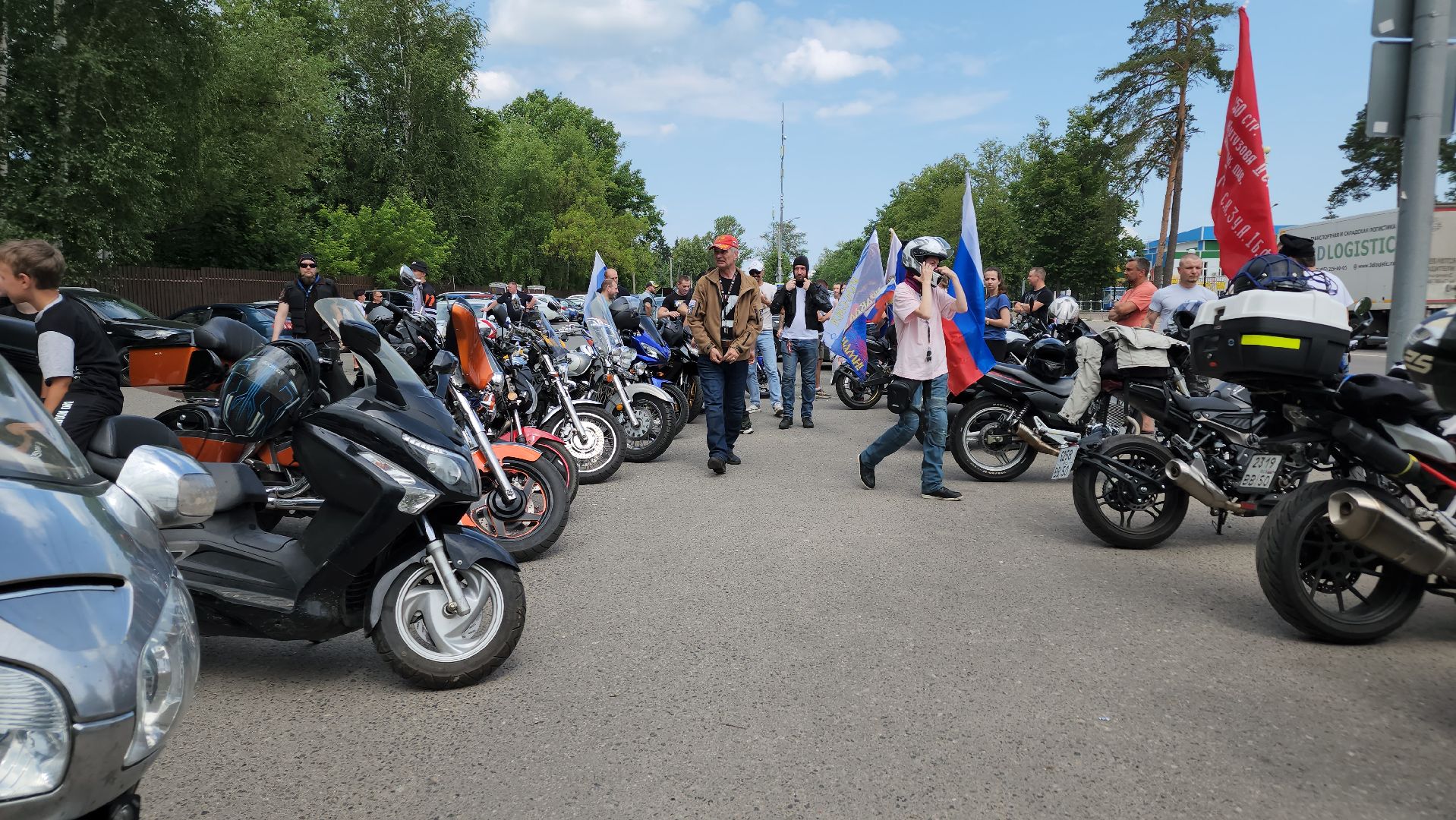 ступино, день россии, автопробег,