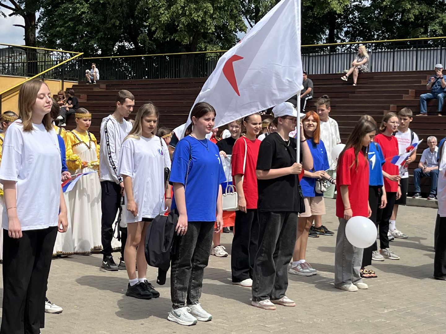 День России, Гимн РФ, Наро-Фоминск, наро-фоминский городской округ, центральный парк наро-фоминска,