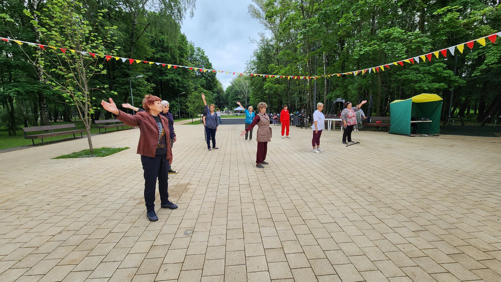 Солнечногорск, День России, Активное долголетие, спорт,