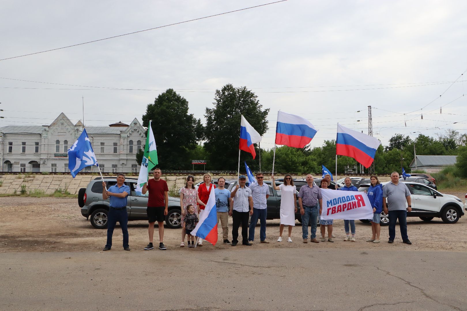 День России, автопробег,