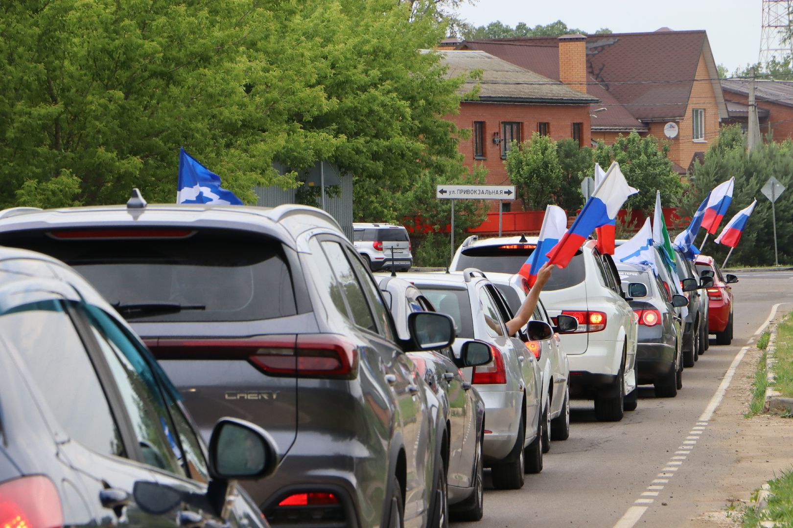 День России, автопробег,