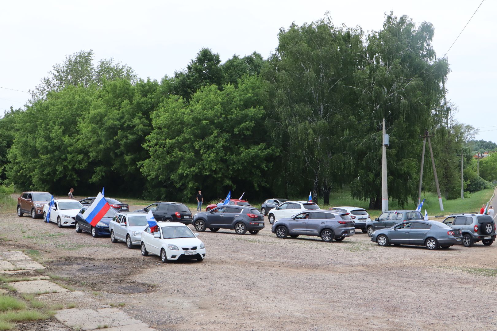 День России, автопробег,