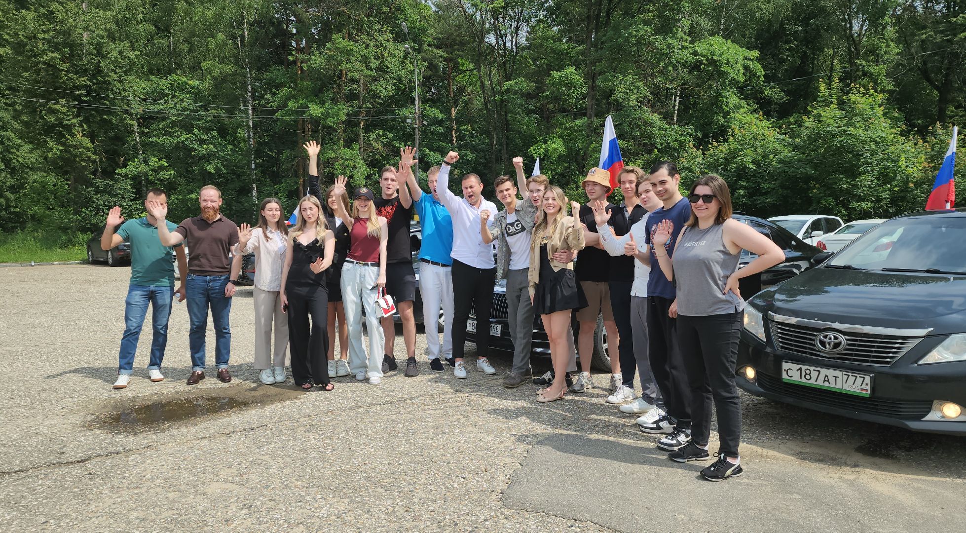день россии, автопробег, красногорск,