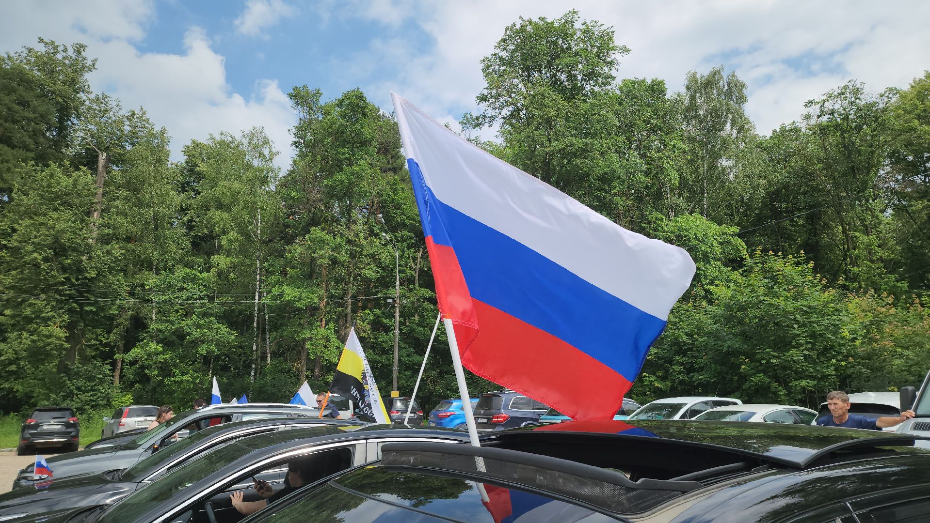 день россии, автопробег, красногорск,