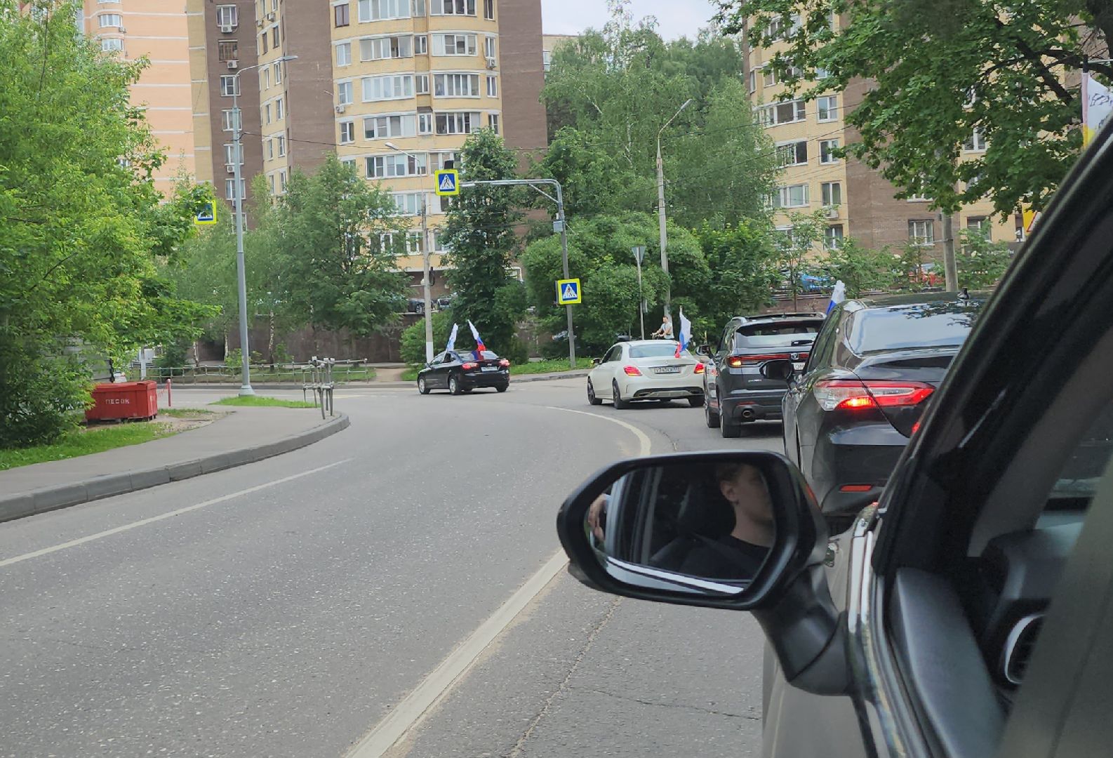 день россии, автопробег, красногорск,