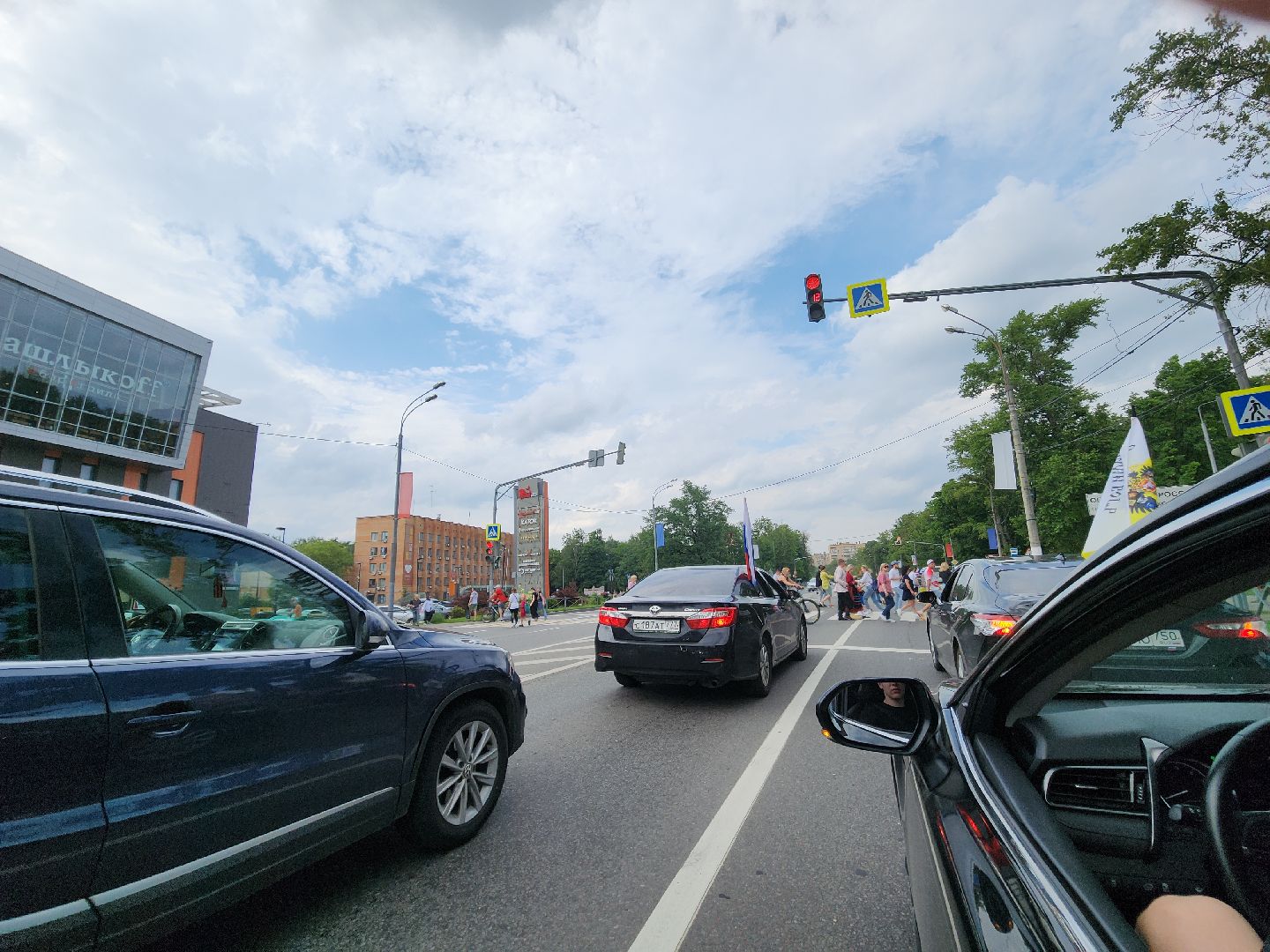 день россии, автопробег, красногорск,