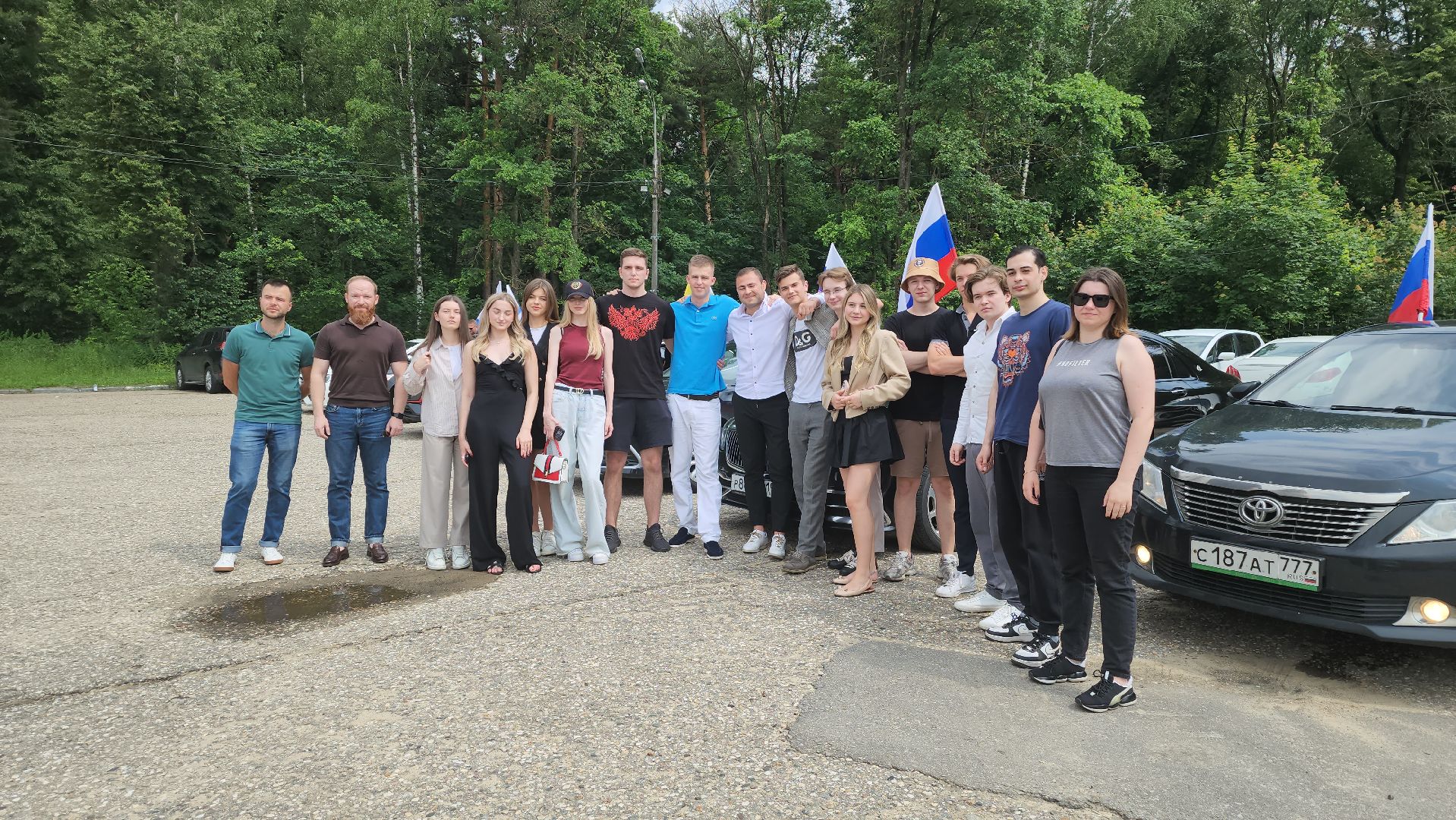 день россии, автопробег, красногорск,