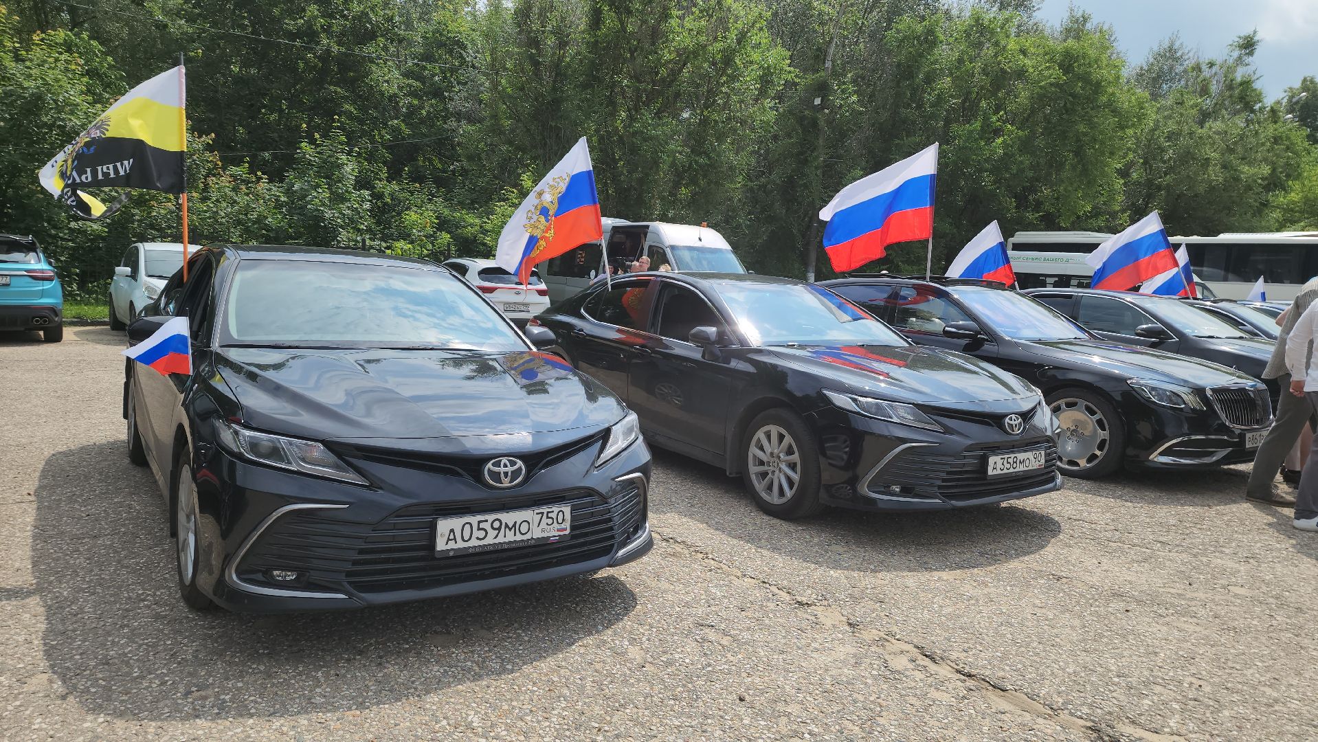 день россии, автопробег, красногорск,