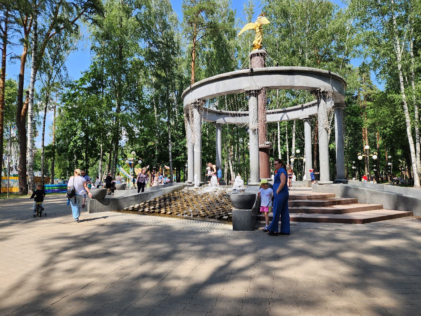 ногинск, парки подмосковья, центральный парк, день россии, общество, жители, концерт,