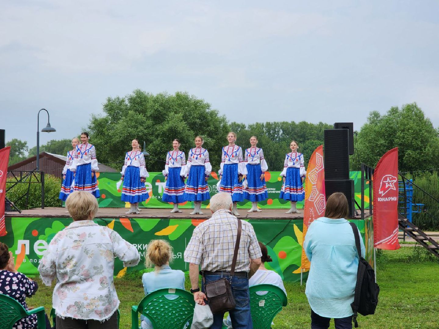 Солнечногорск, День России, Праздник, Жители, флешмоб,