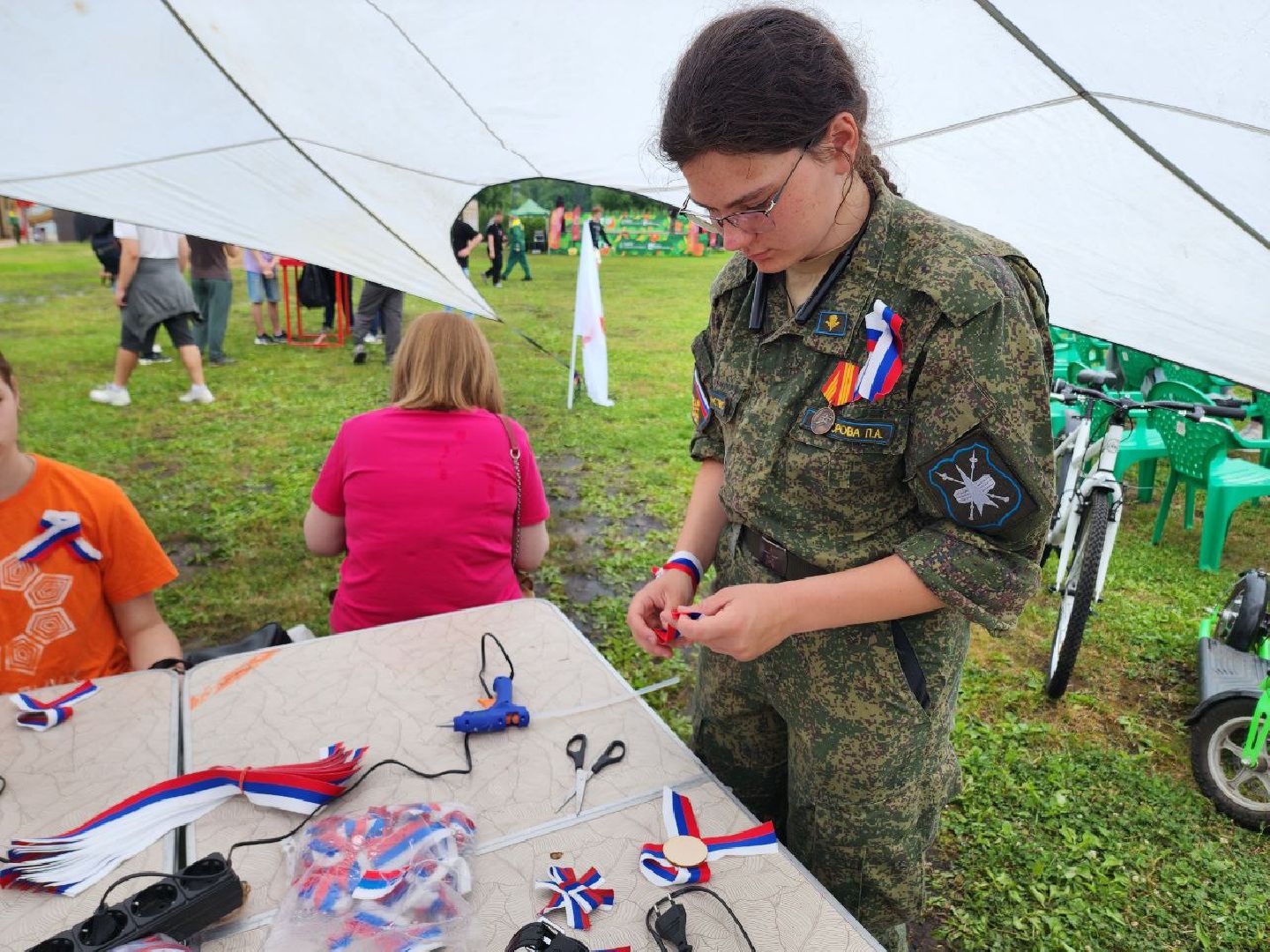 Солнечногорск, День России, Праздник, Жители, флешмоб,