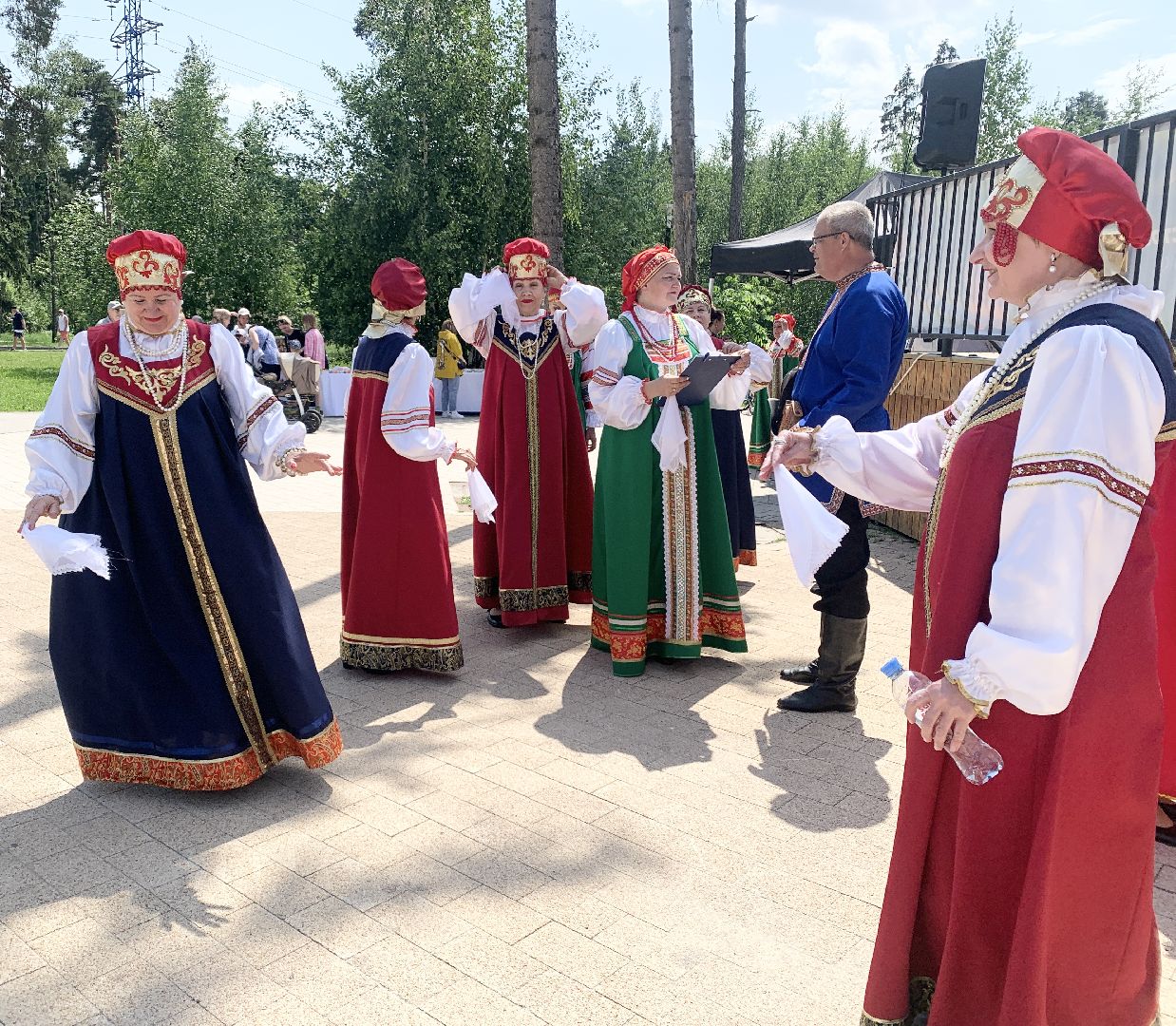 Балашиха, Подмосковье, День России, Парки, Танцевальный флешмоб,