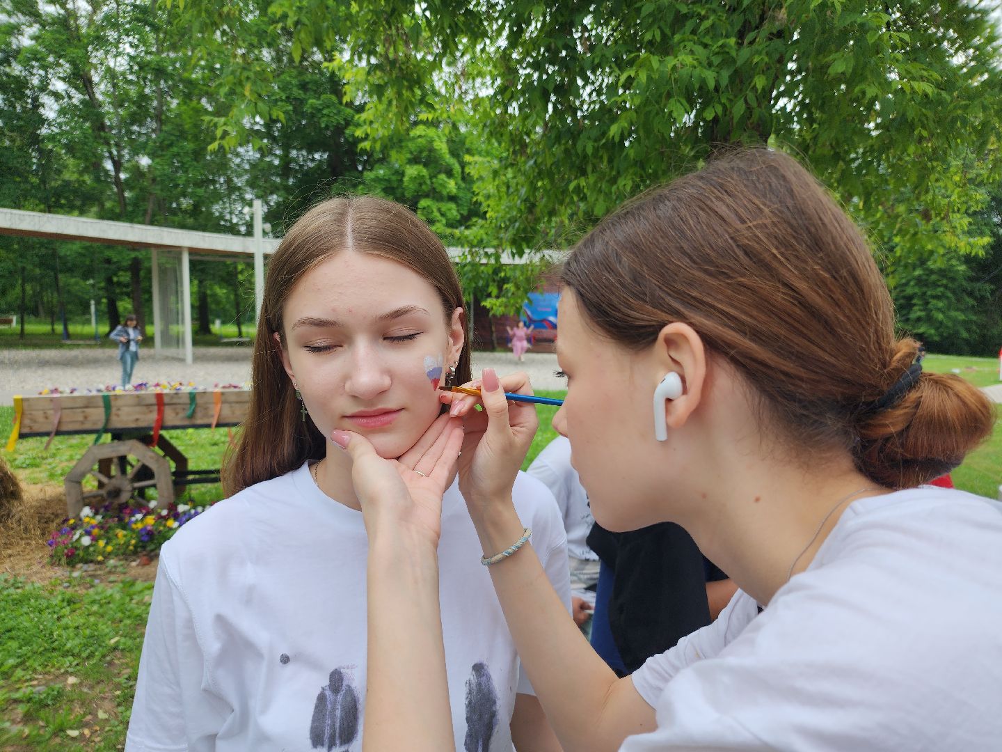 день россии, флаг россии, флешмоб,