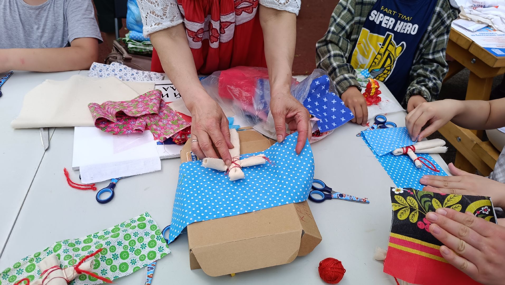 кукла, парк, день россии 2024, творчество, лобня,