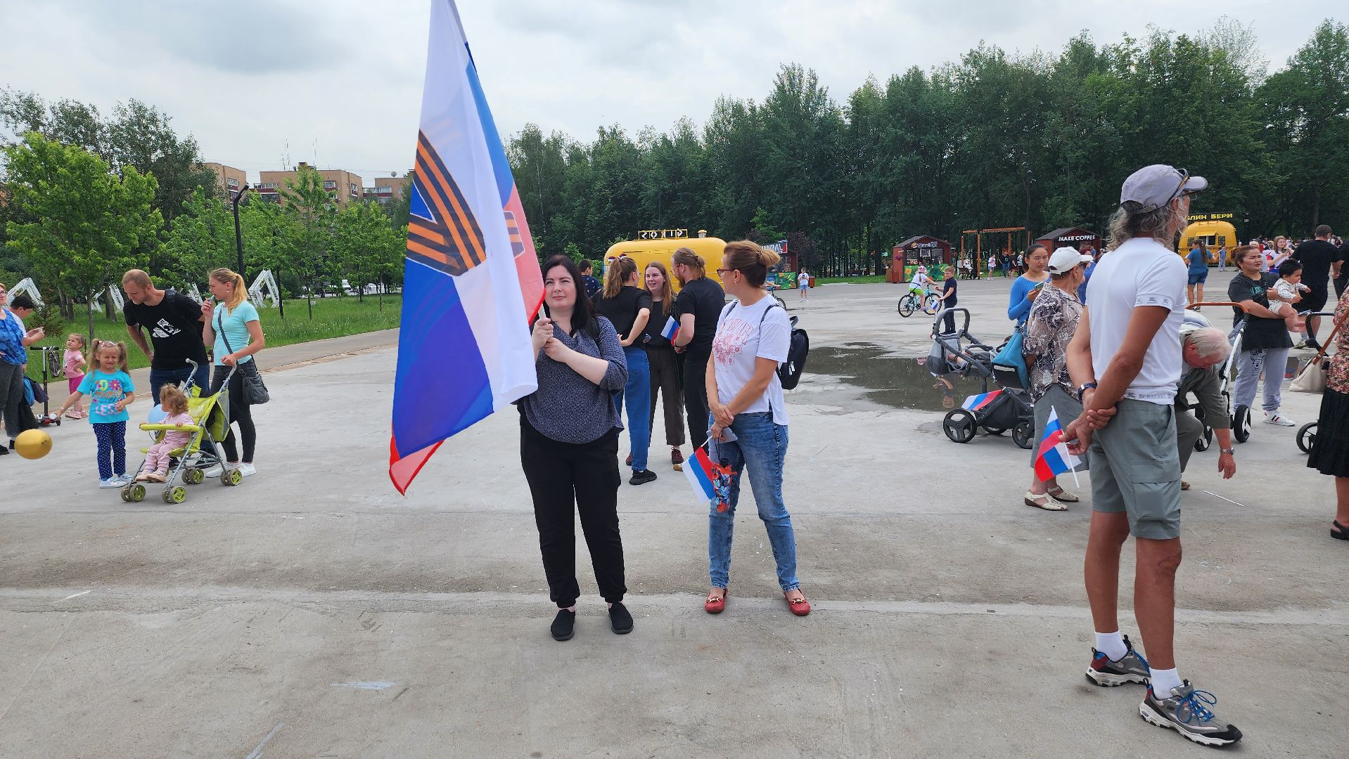 долгопрудный, день россии, мастер класс, концерт, байкеры, вышиванка,