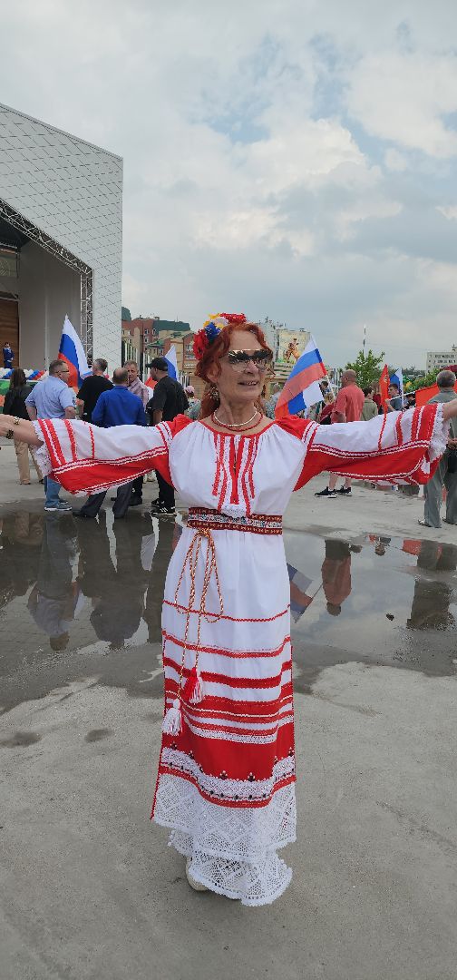 долгопрудный, день россии, мастер класс, концерт, байкеры, вышиванка,