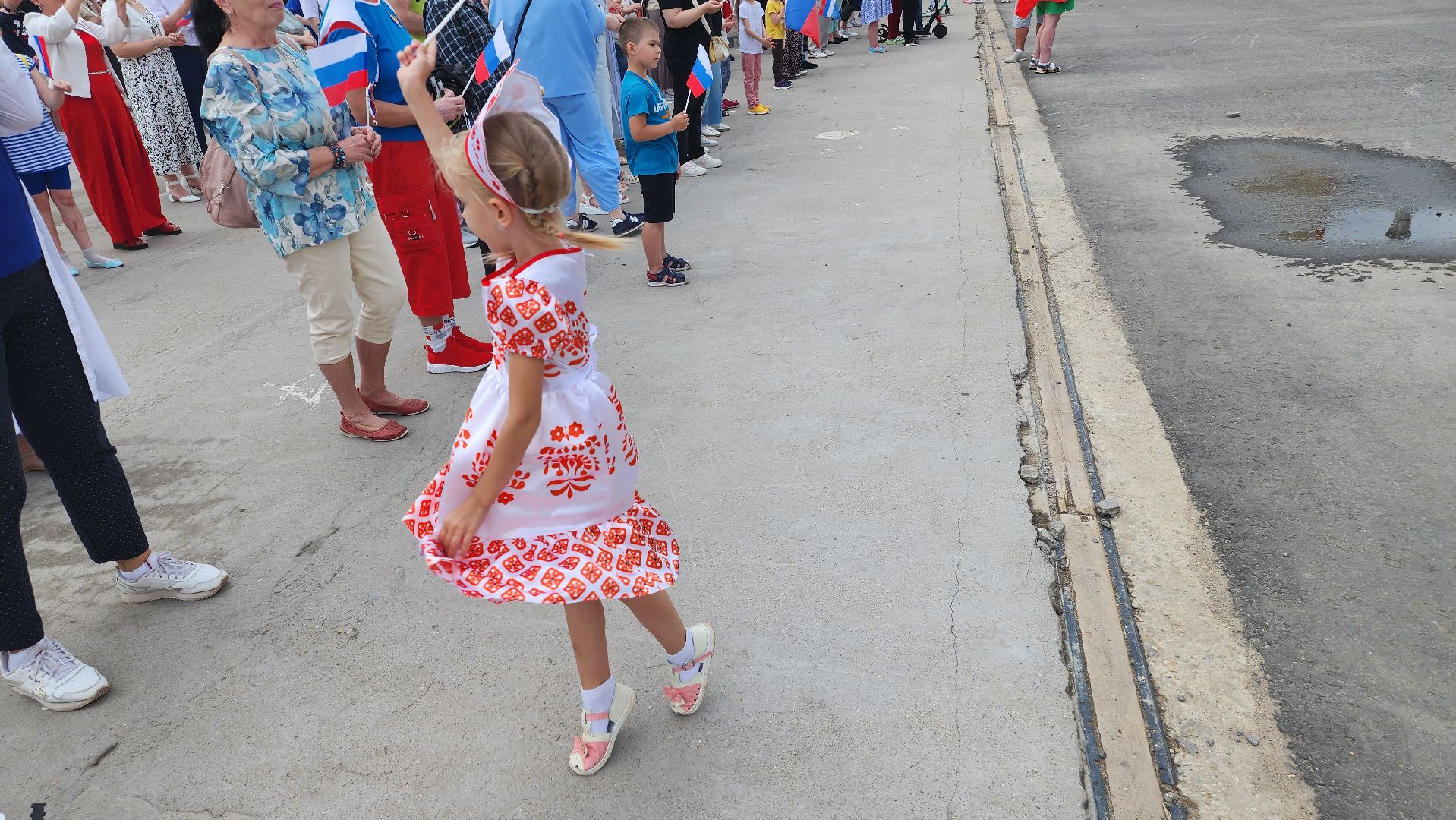 долгопрудный, день россии, мастер класс, концерт, байкеры, вышиванка,