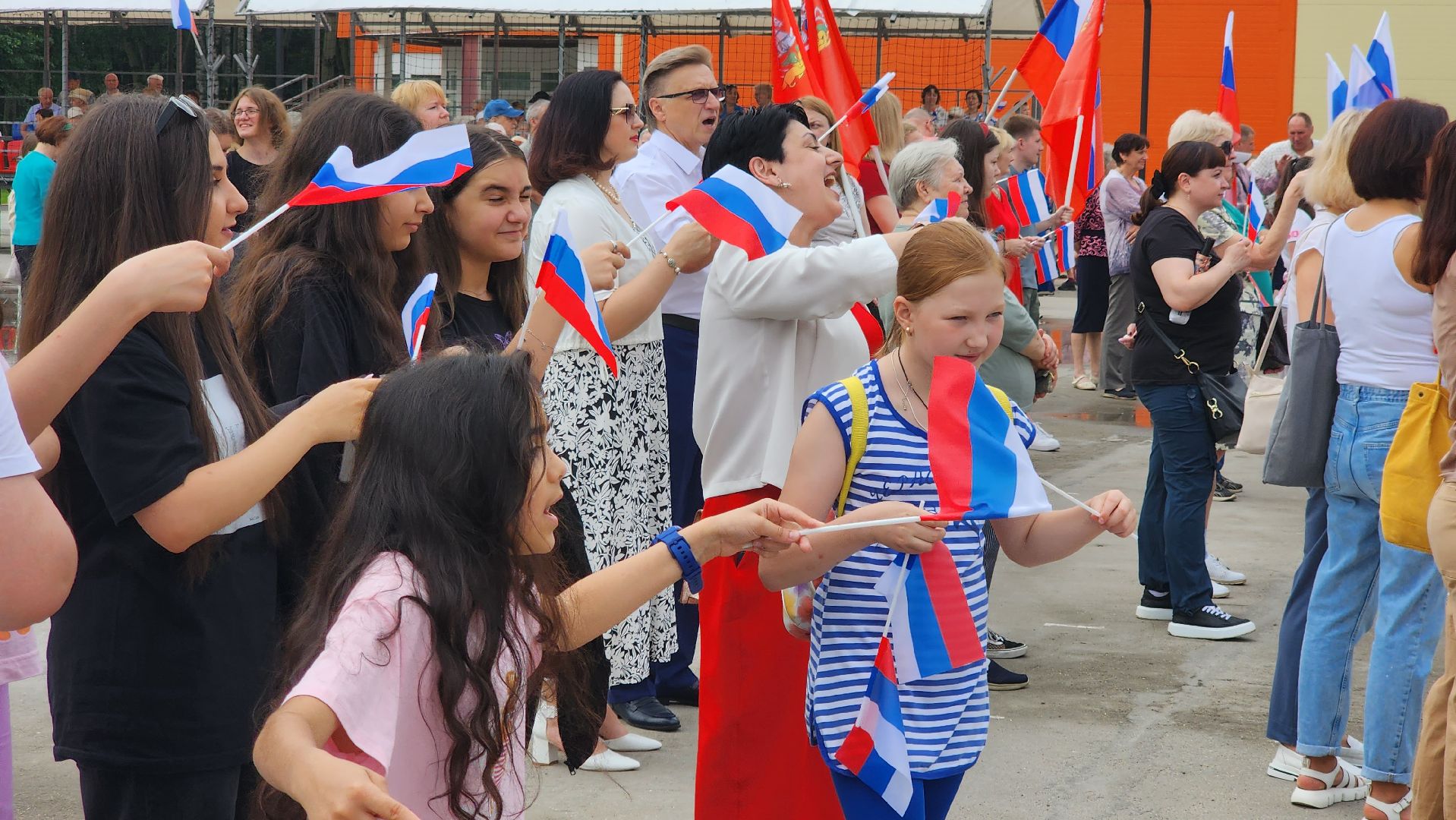 долгопрудный, день россии, мастер класс, концерт, байкеры, вышиванка,